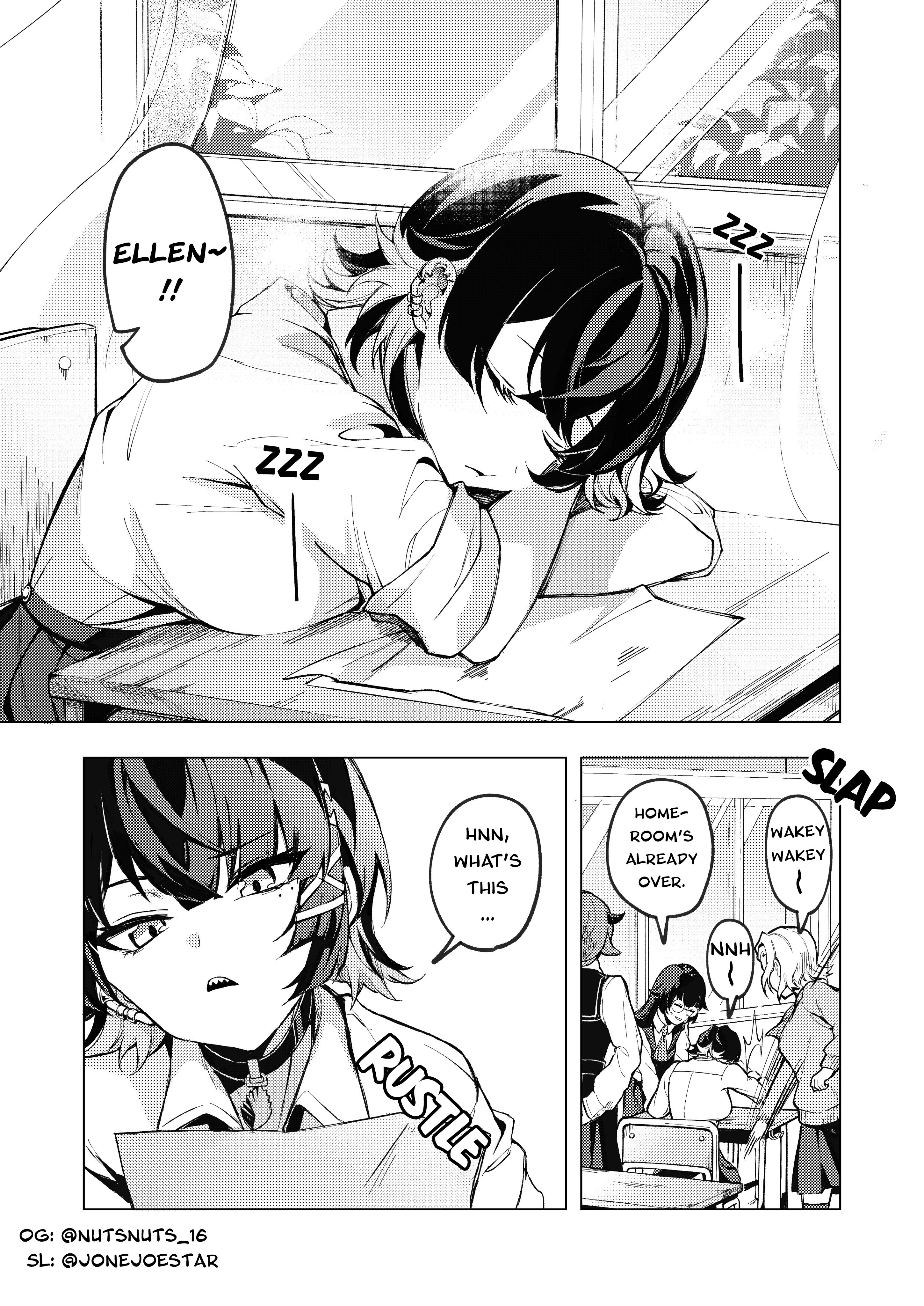 Zenless Zone Zero - Ellen-chan to Lycaon-san no Hanashi (Doujinshi) 第1页