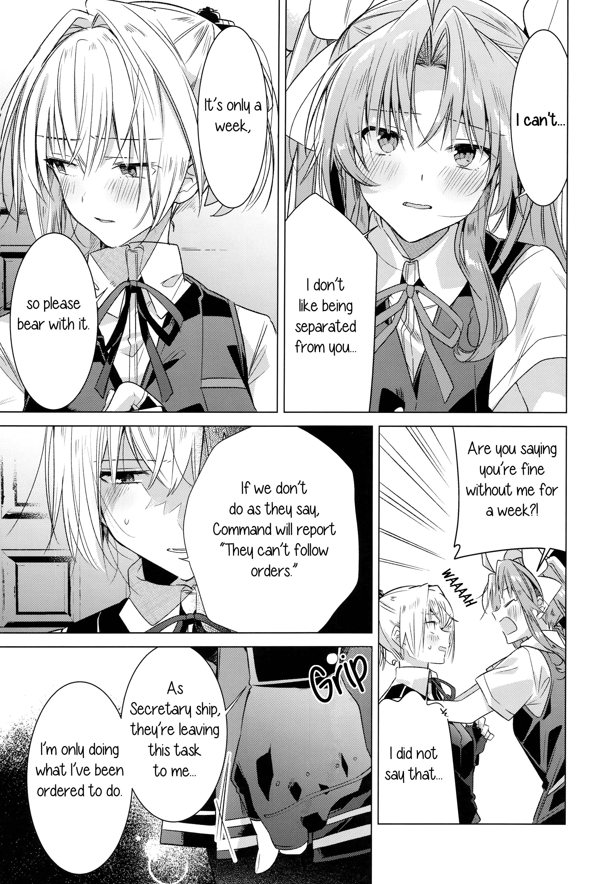 Kantai Collection -KanColle- NO LOVE 1 WEEK!? (Doujinshi) Oneshot 第11页