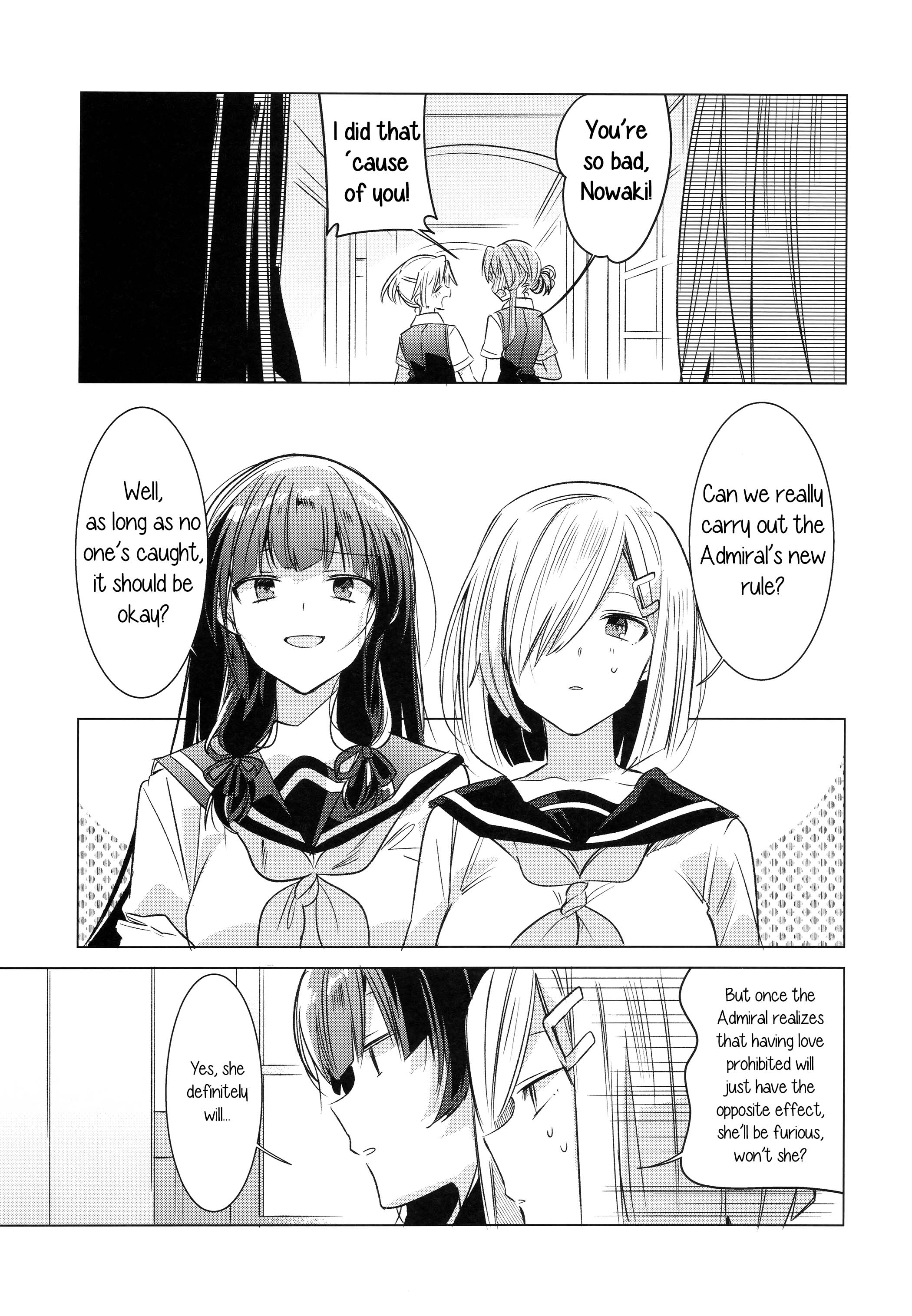 Kantai Collection -KanColle- NO LOVE 1 WEEK!? (Doujinshi) Oneshot 第19页