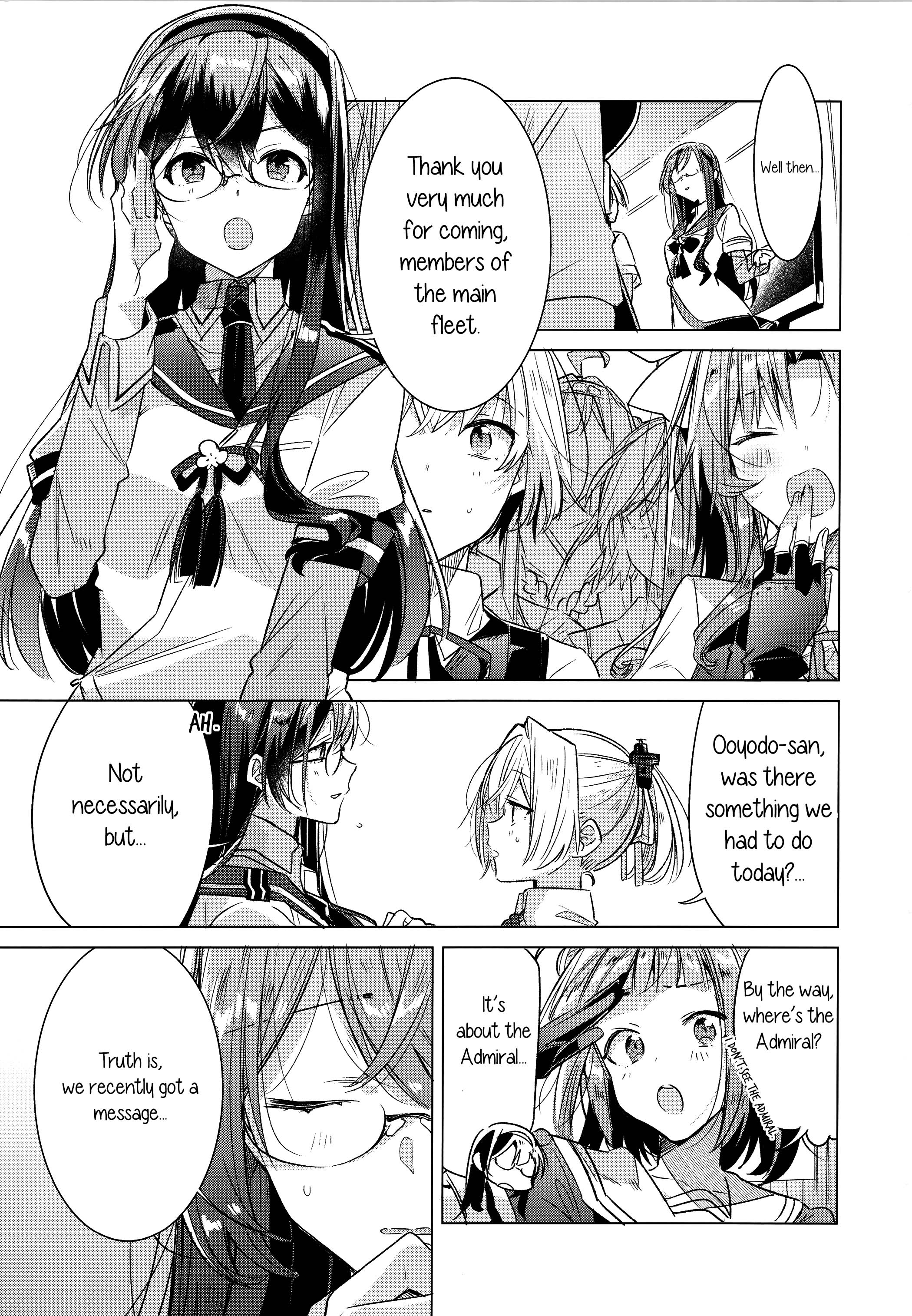 Kantai Collection -KanColle- NO LOVE 1 WEEK!? (Doujinshi) 第3页