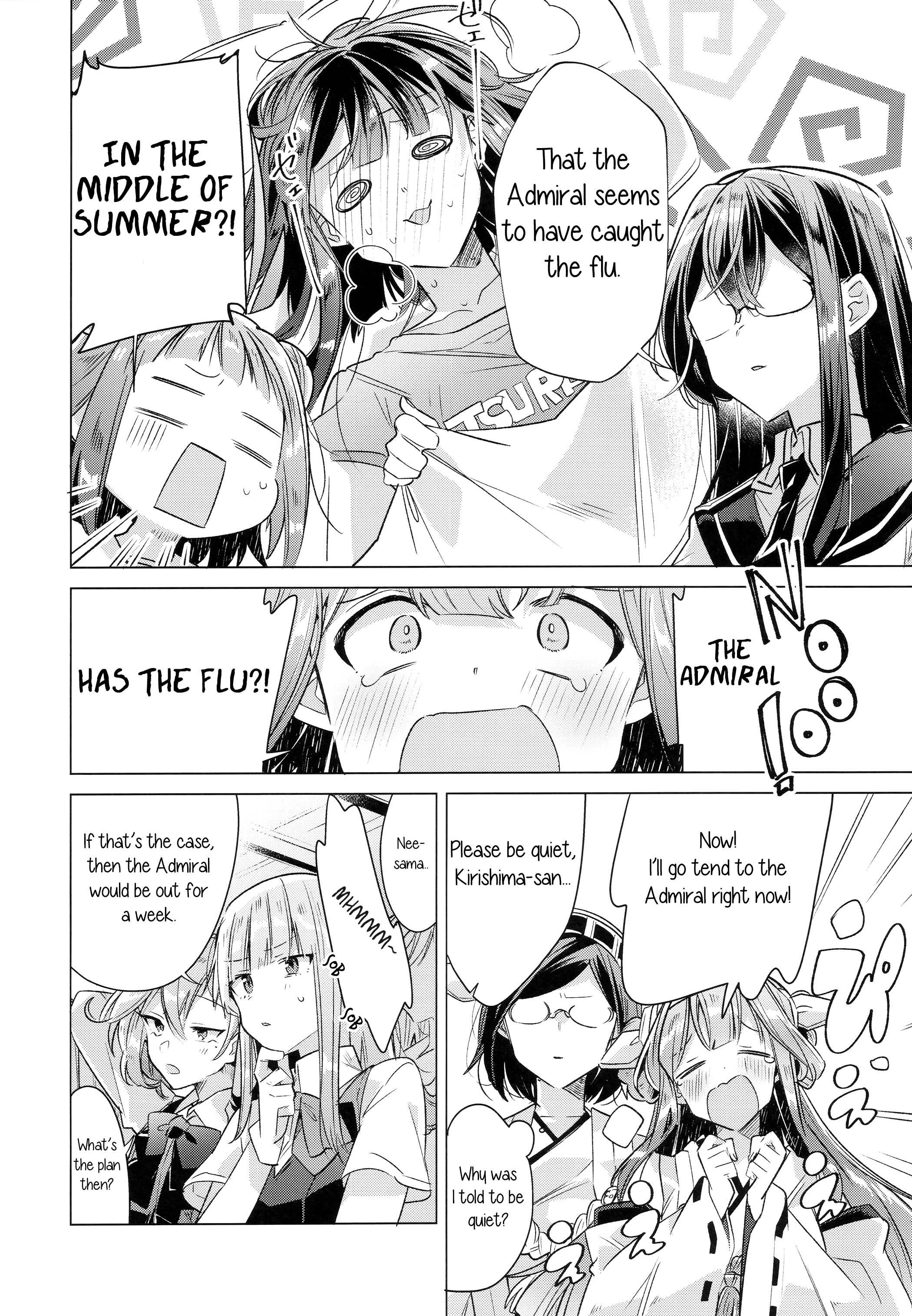 Kantai Collection -KanColle- NO LOVE 1 WEEK!? (Doujinshi) 第4页