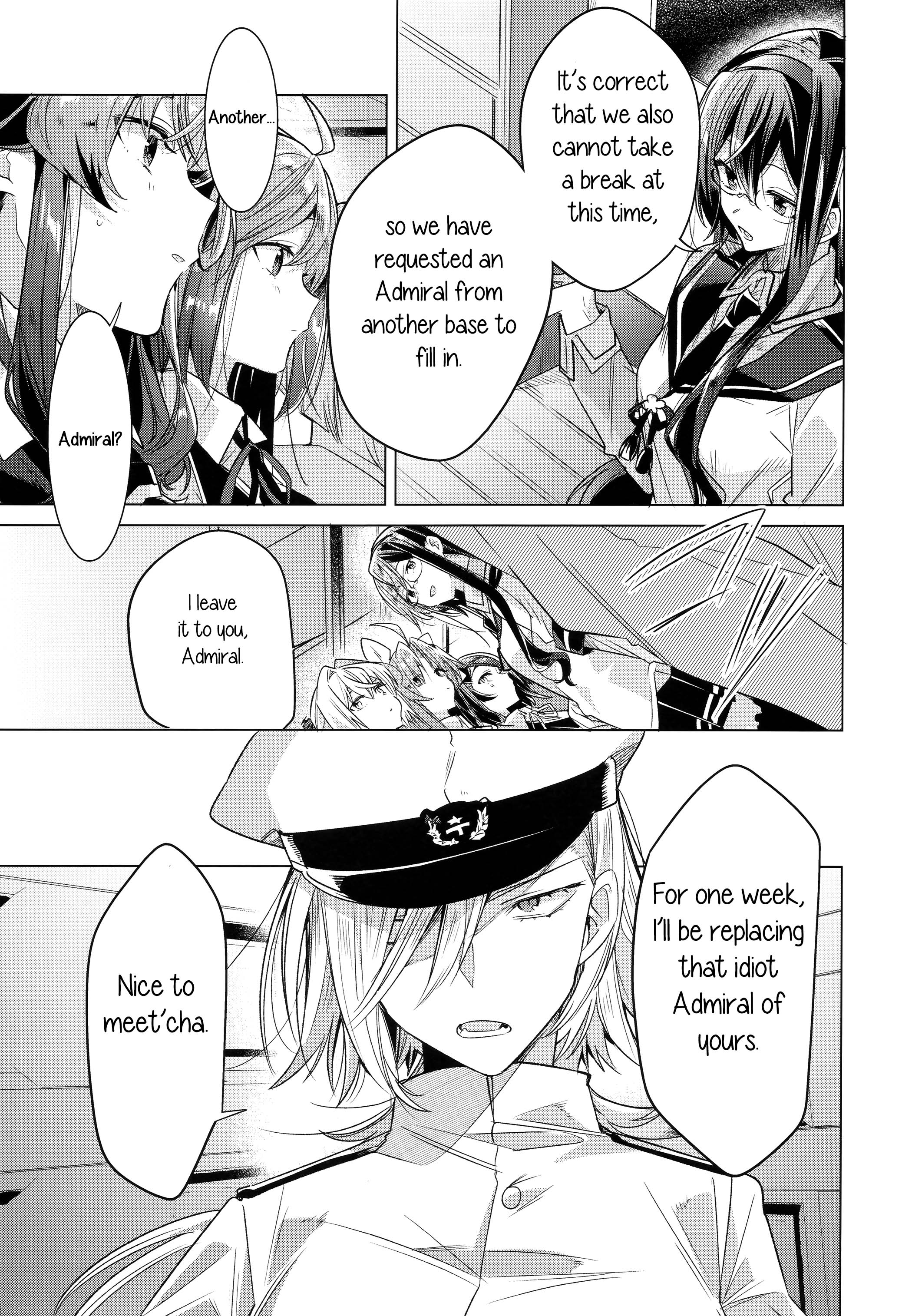 Kantai Collection -KanColle- NO LOVE 1 WEEK!? (Doujinshi) 第5页