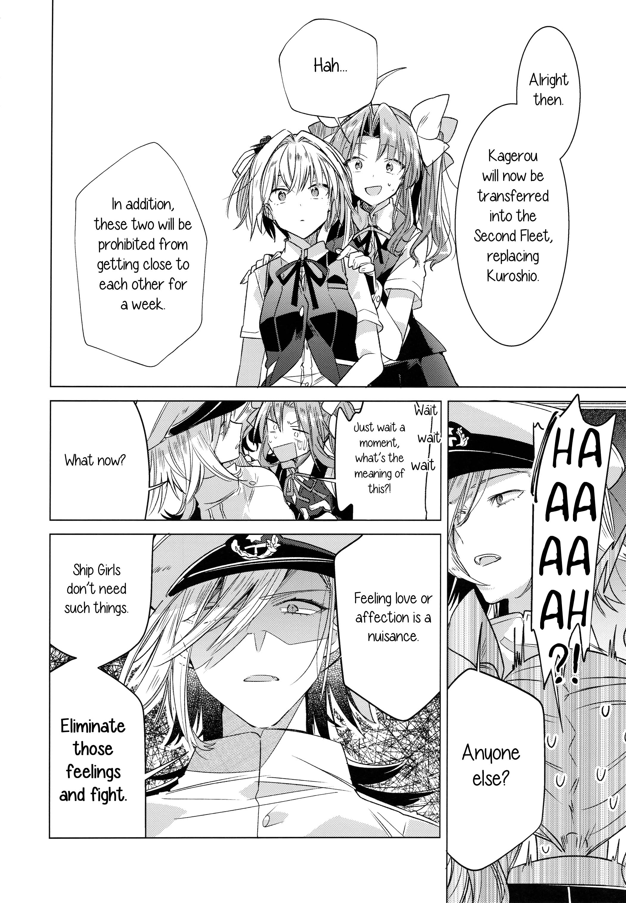 Kantai Collection -KanColle- NO LOVE 1 WEEK!? (Doujinshi) 第8页