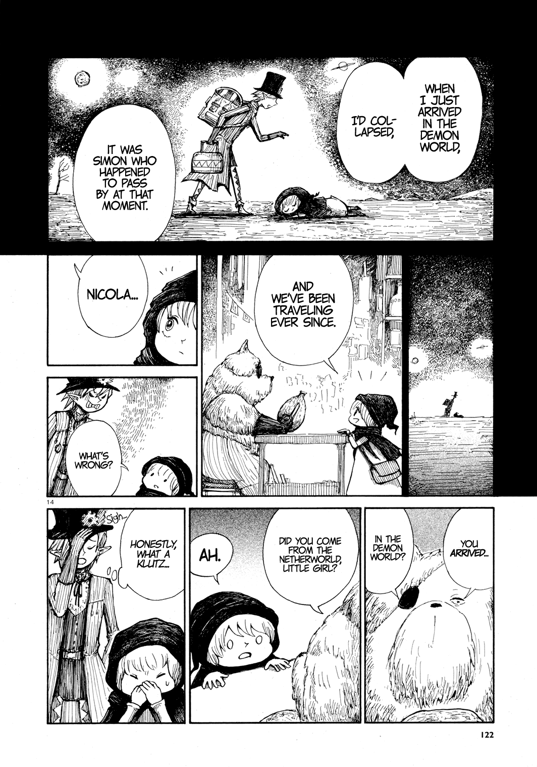 Nicola no Oyururi Makai Kikou Let's Go to the Black Bazaar 第14页