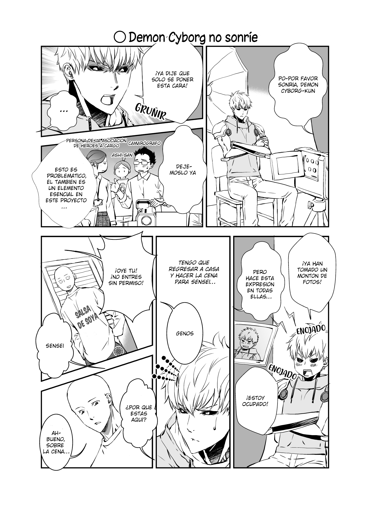 One-Punch Man - Shikin Kyori (Doujinshi) 第2页