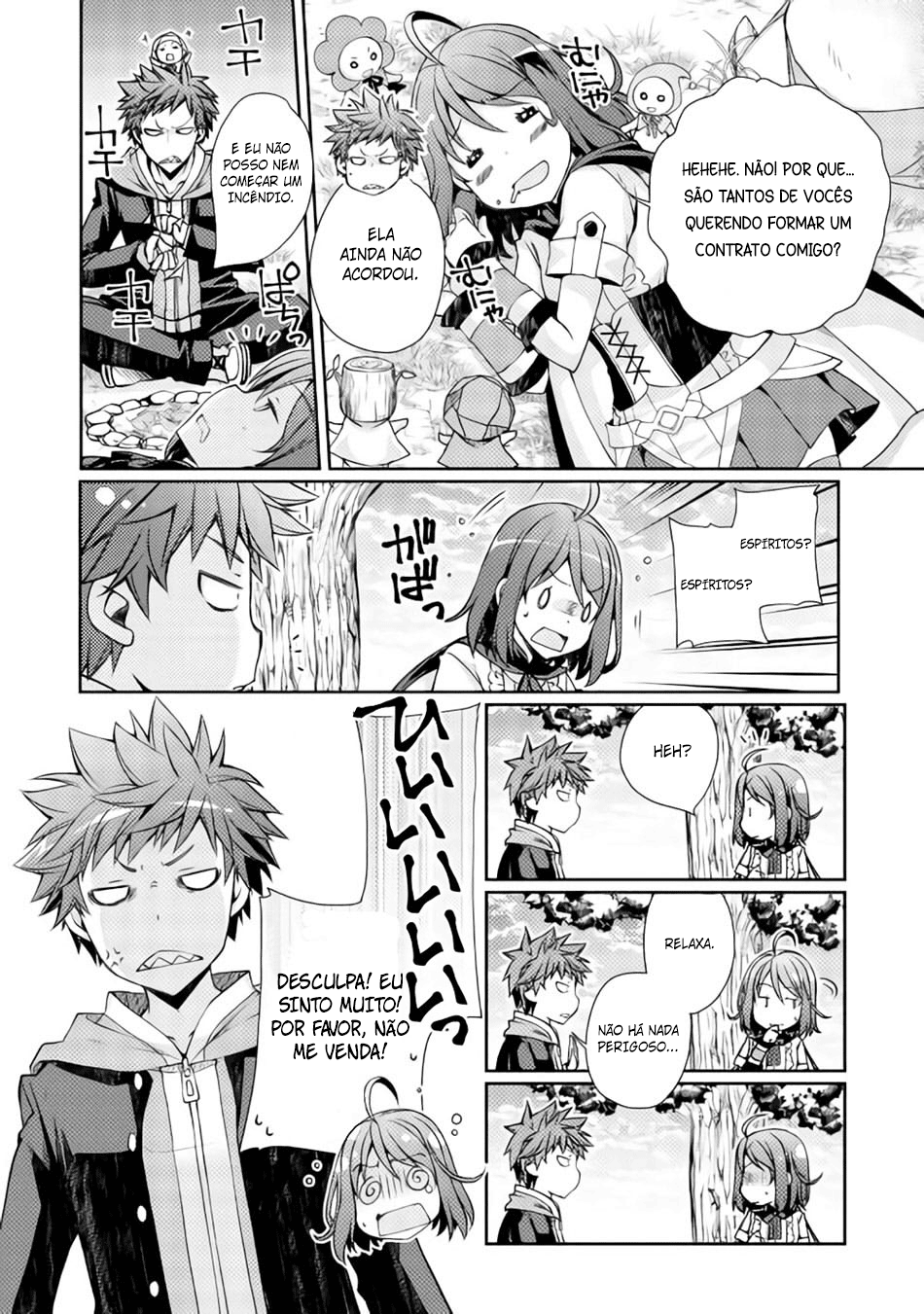 Yankee wa Isekai de Seirei ni Aisaremasu. Vamos Fazer Fogo! 第10页