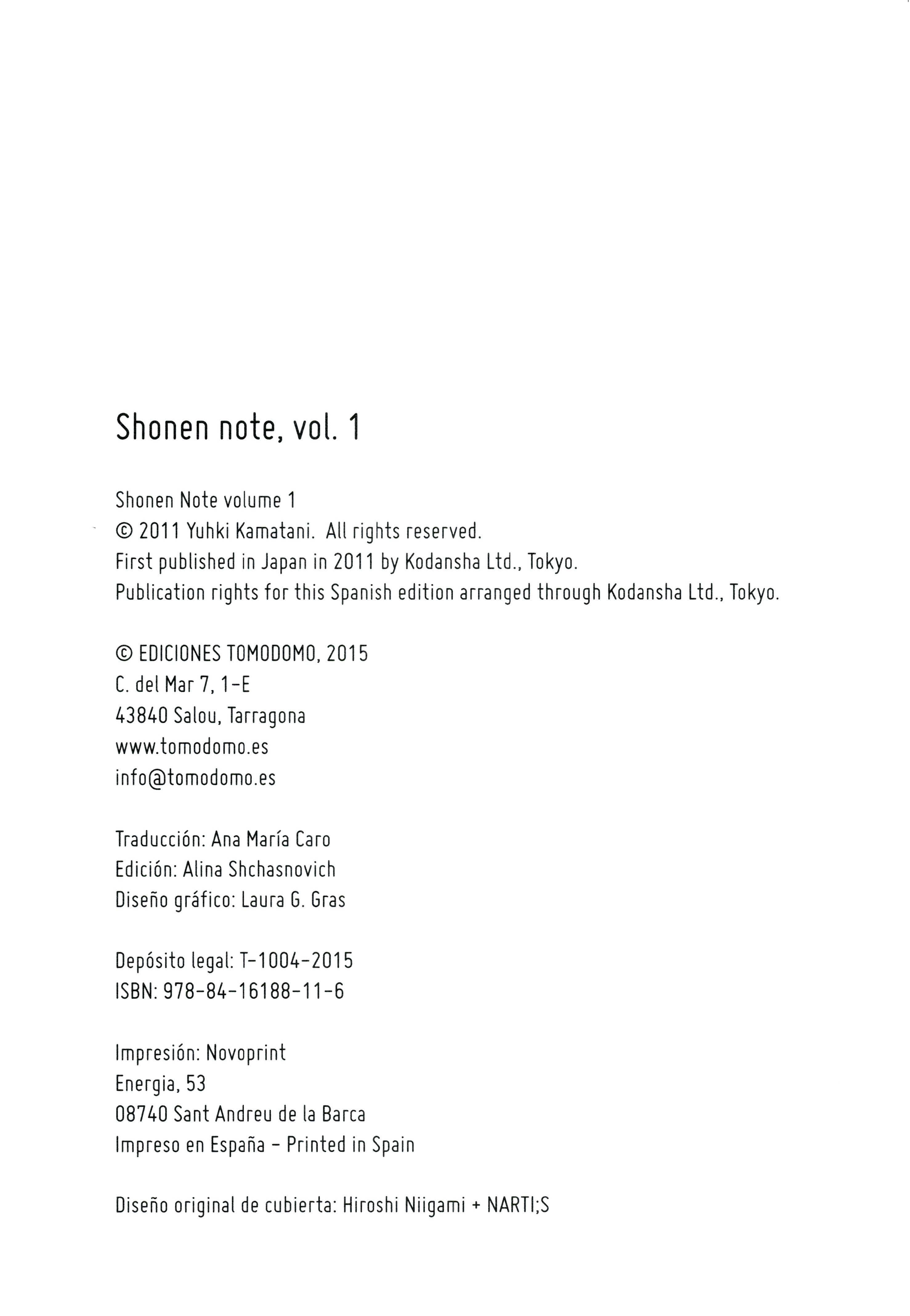 Shounen Note Razones para cantar 第45页