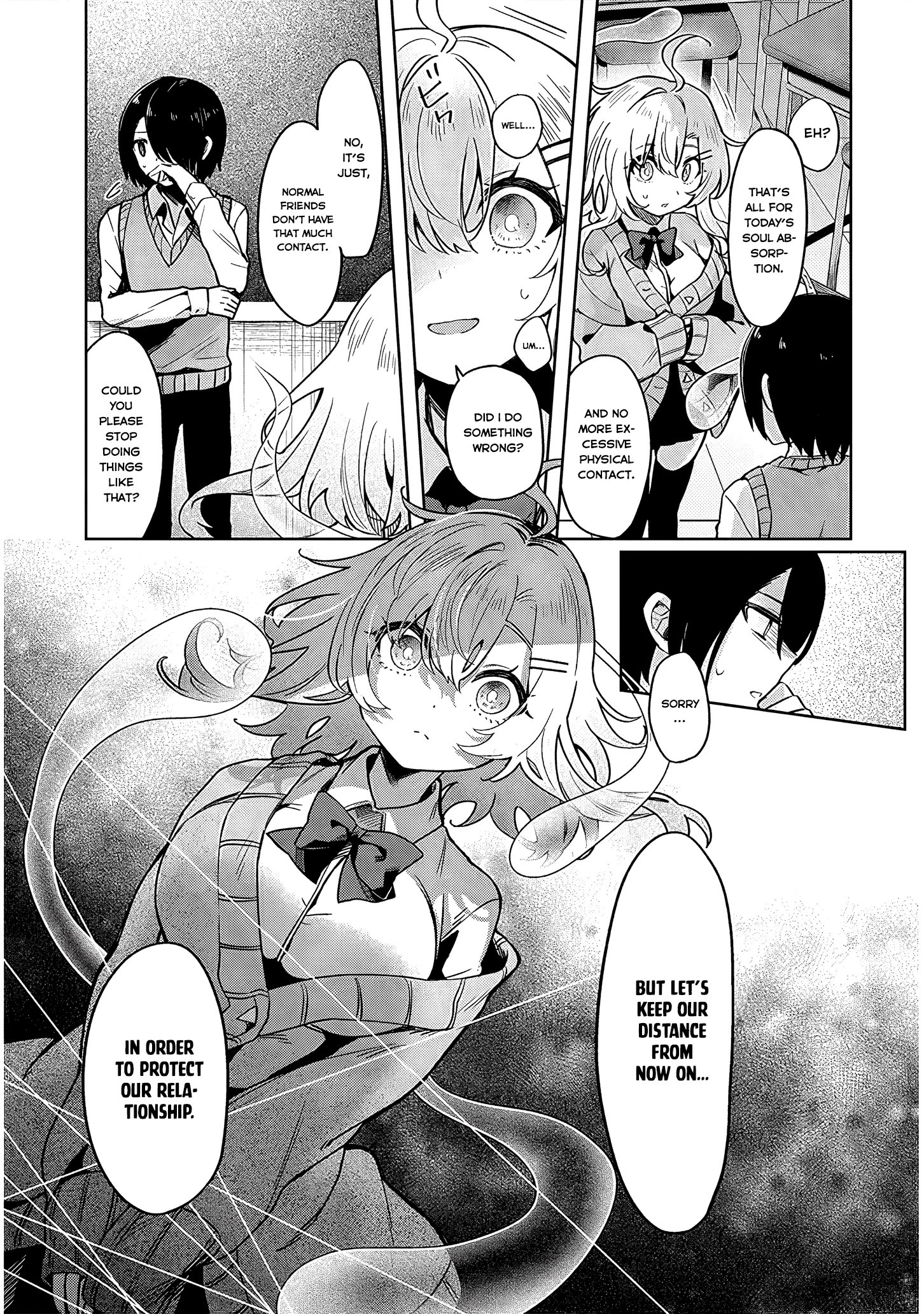 Hanarete Kudasai, Meisen-san Oneshot 第16页