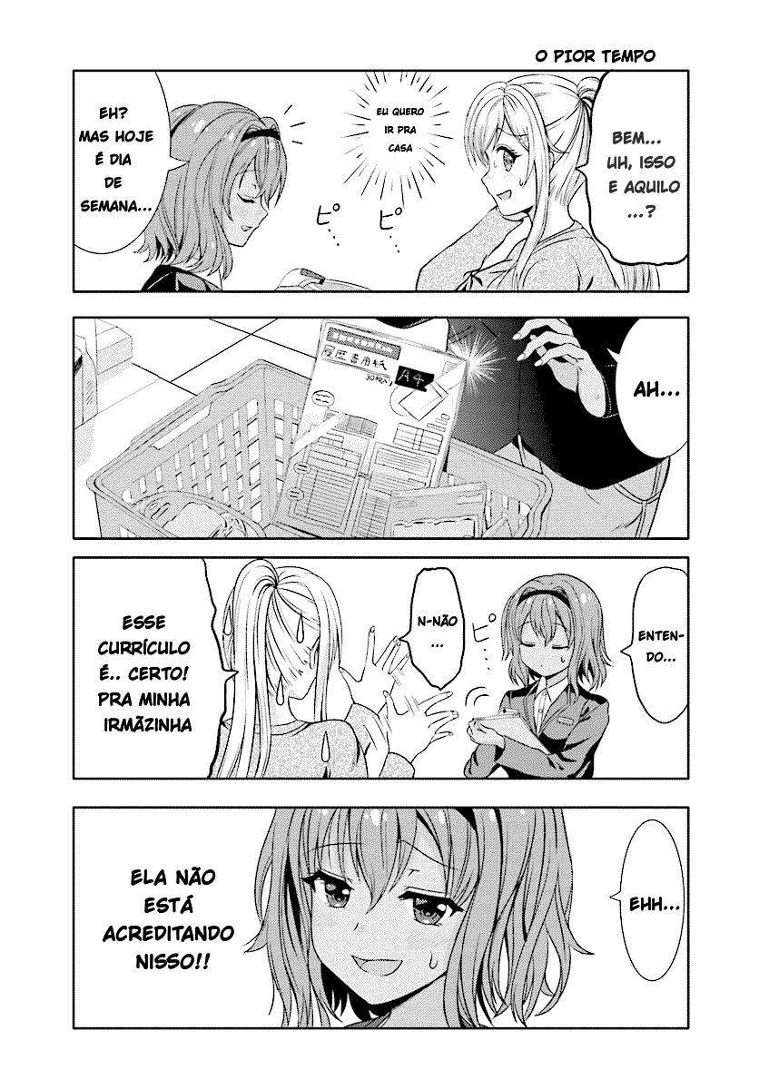Neeko wa Tsurai yo A Neet quando percebe que é a única a não seguir em frente 第11页