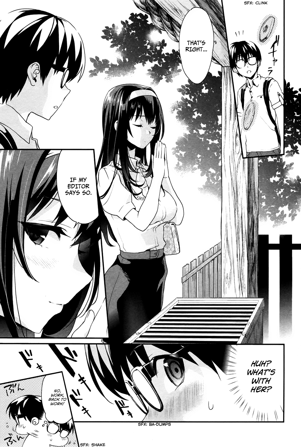 Saenai Kanojo (Heroine) no Sodatekata - Koisuru Metronome Gathering Inspiration With the Editor and Her 第13页