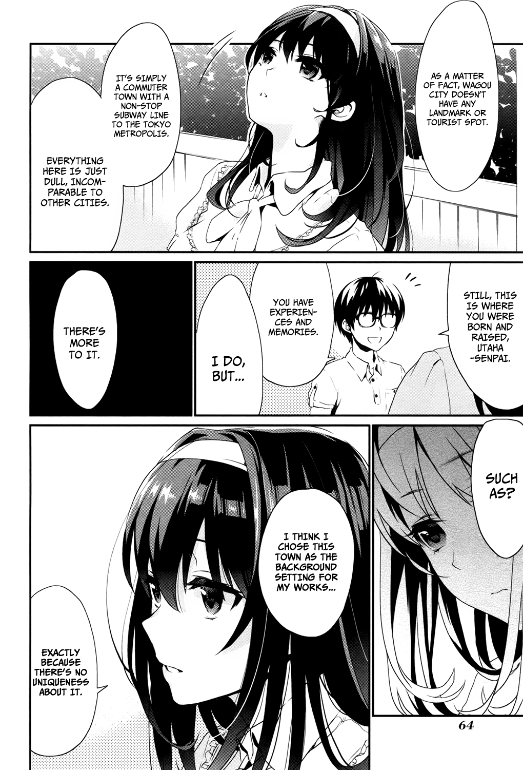 Saenai Kanojo (Heroine) no Sodatekata - Koisuru Metronome Gathering Inspiration With the Editor and Her 第24页