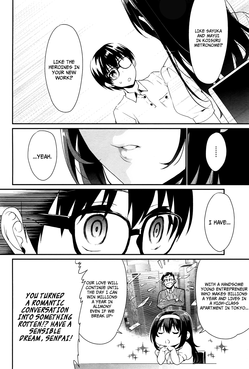 Saenai Kanojo (Heroine) no Sodatekata - Koisuru Metronome Gathering Inspiration With the Editor and Her 第28页