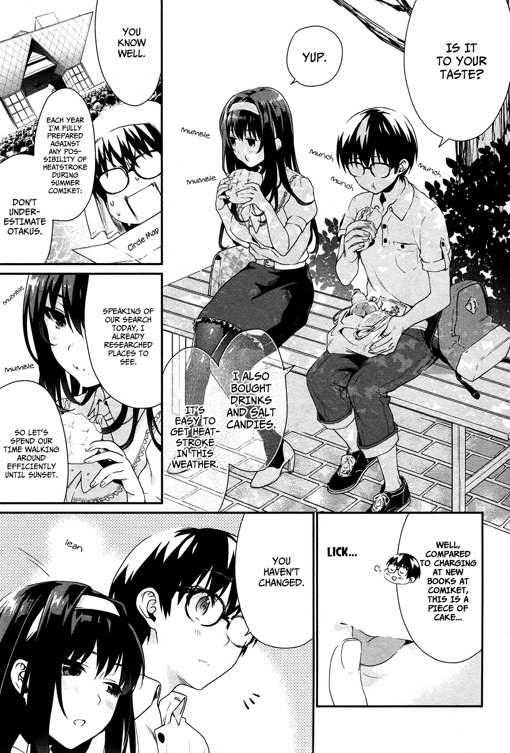 Saenai Kanojo (Heroine) no Sodatekata - Koisuru Metronome Gathering Inspiration With the Editor and Her 第7页