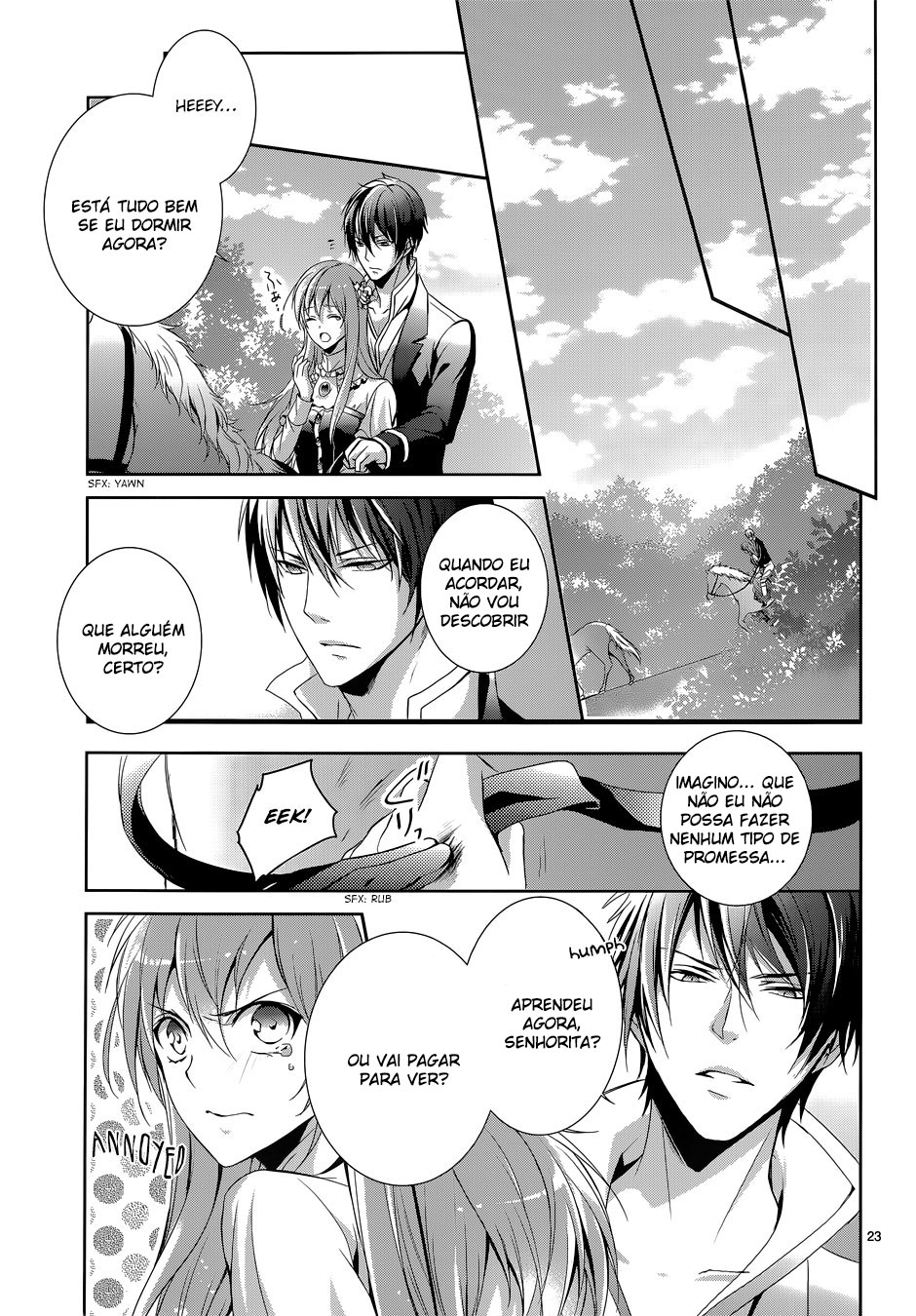 Obito no Hime to Kubinashi Kishi Vol. 1 Ch. 4 第23页