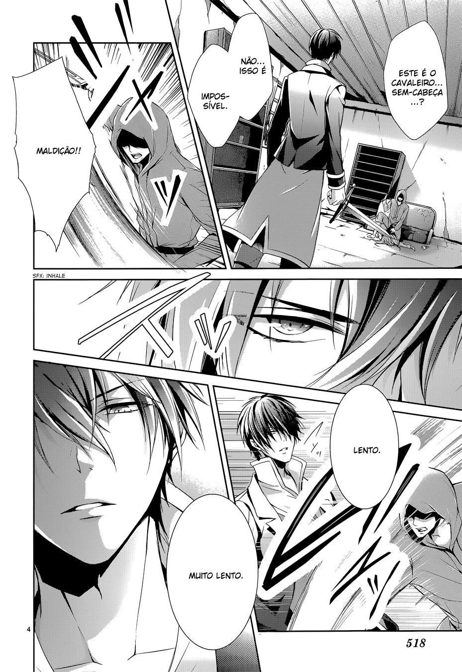 Obito no Hime to Kubinashi Kishi Vol. 1 Ch. 4 第4页