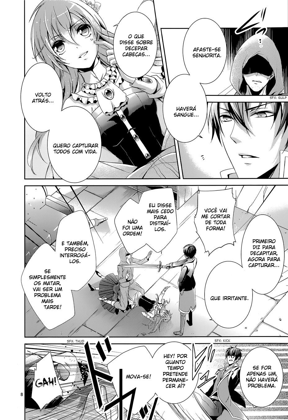 Obito no Hime to Kubinashi Kishi Vol. 1 Ch. 4 第8页