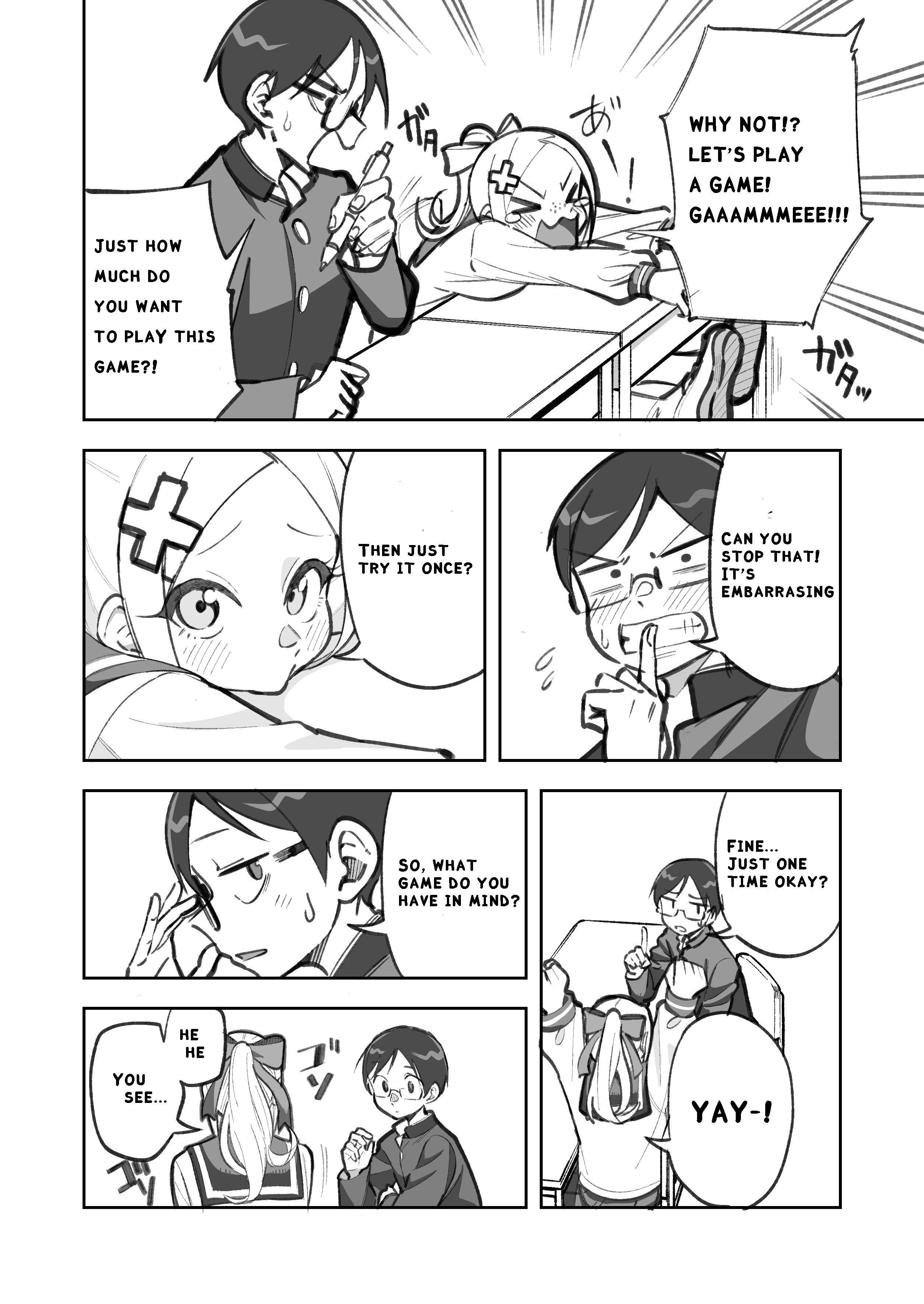 Jugyouchuu Game o Shikakete Kuru Onna no Ko 第3页