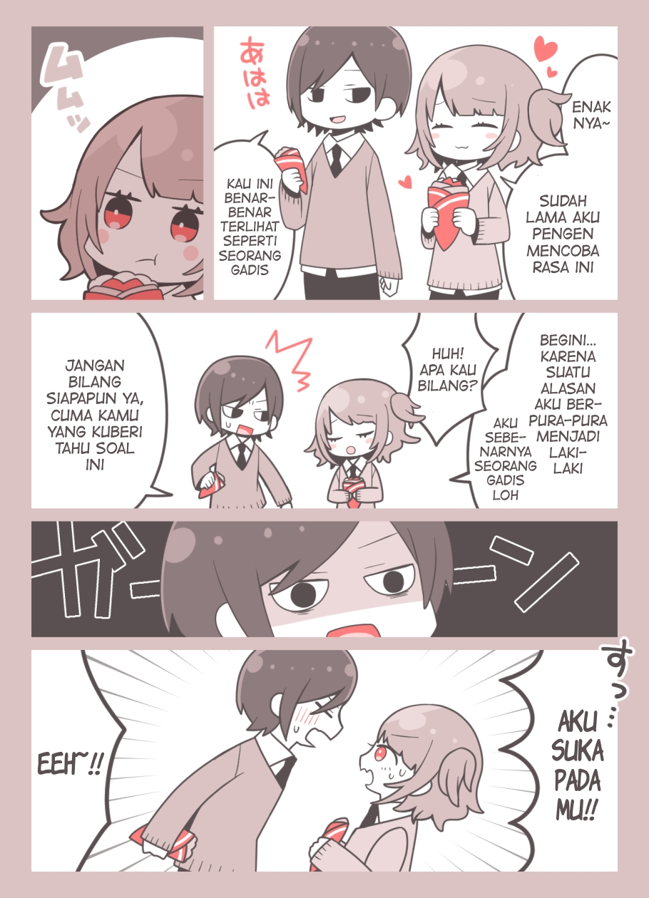 My Friend Was Actually a Girl 第1页