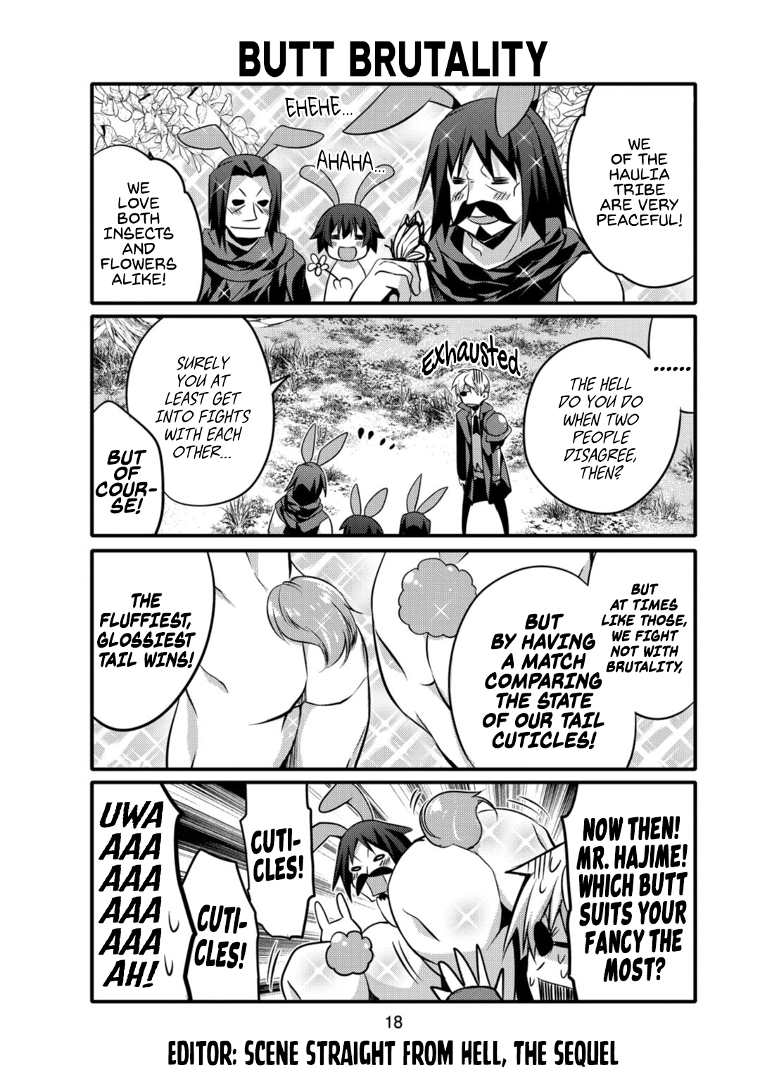 Arifureta Nichijou de Sekai Saikyou Encountering the Rabbitmen 第4页