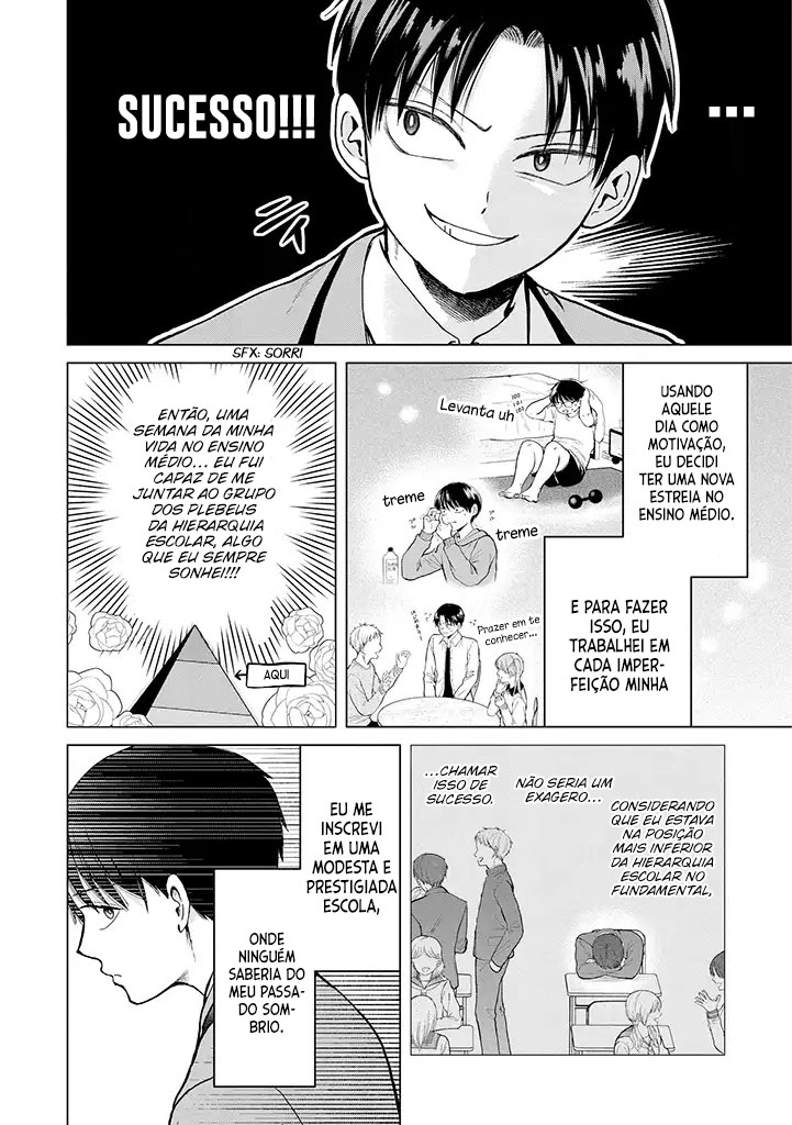 Kusunoki-san wa Koukou Debut ni Shippai Shite Iru Eu decidi nunca interagir com garotas bonitas 第5页