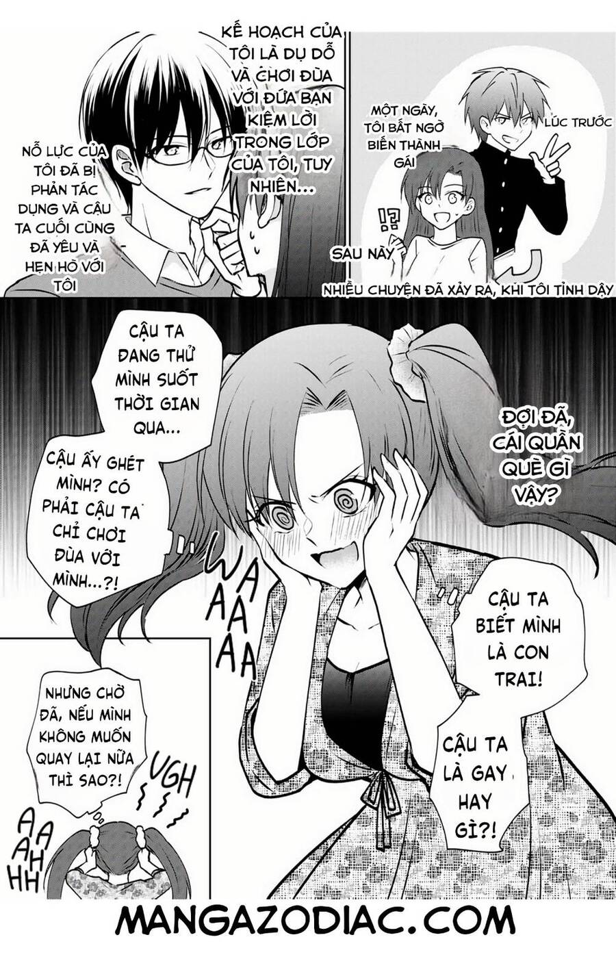 I Got Genderswapped (♂→♀), so I Tried to Seduce My Classmate Ch. 2 第3页