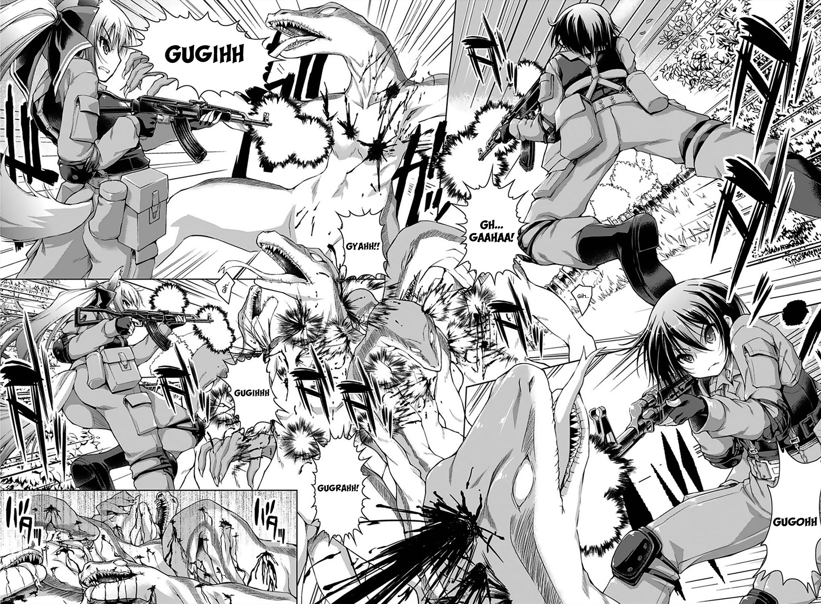 Gun-Ota ga Mahou Sekai ni Tensei shitara, Gendai Heiki de Guntai Harem wo Tsukucchaimashita!? Vol. 1 Ch. 1 第9页