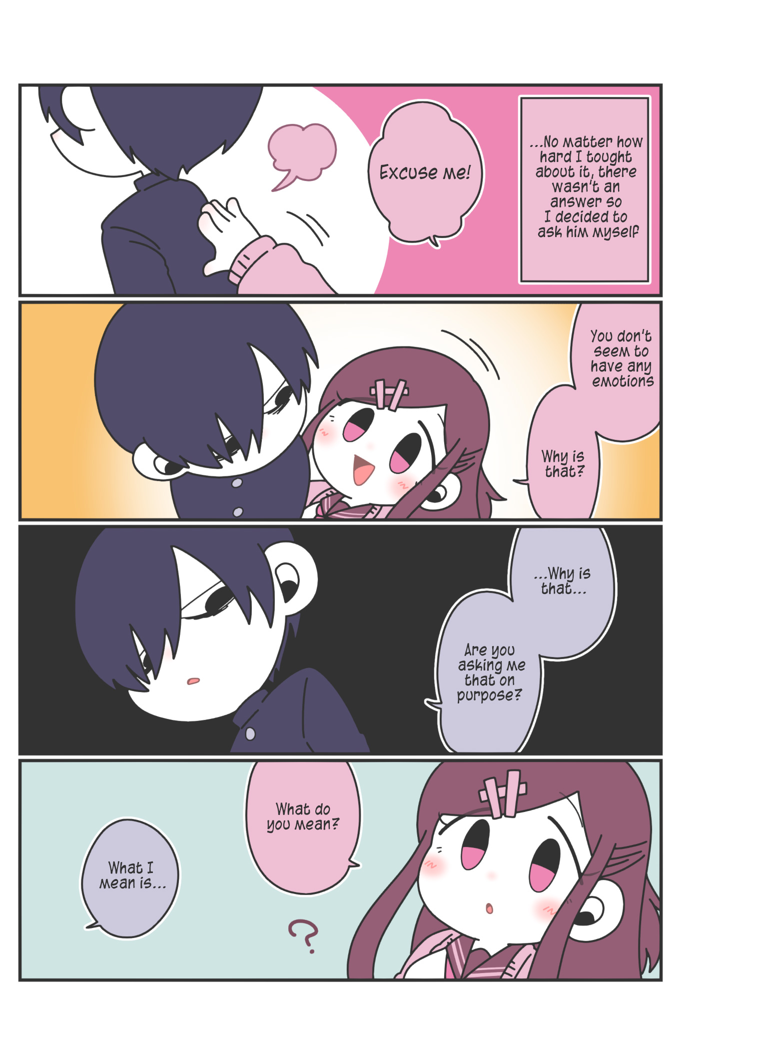 The Girl Who Could See Emotions 第7页