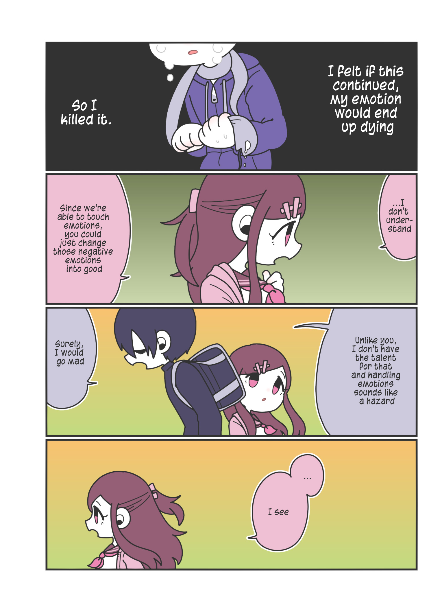 The Girl Who Could See Emotions Oneshot 第8页