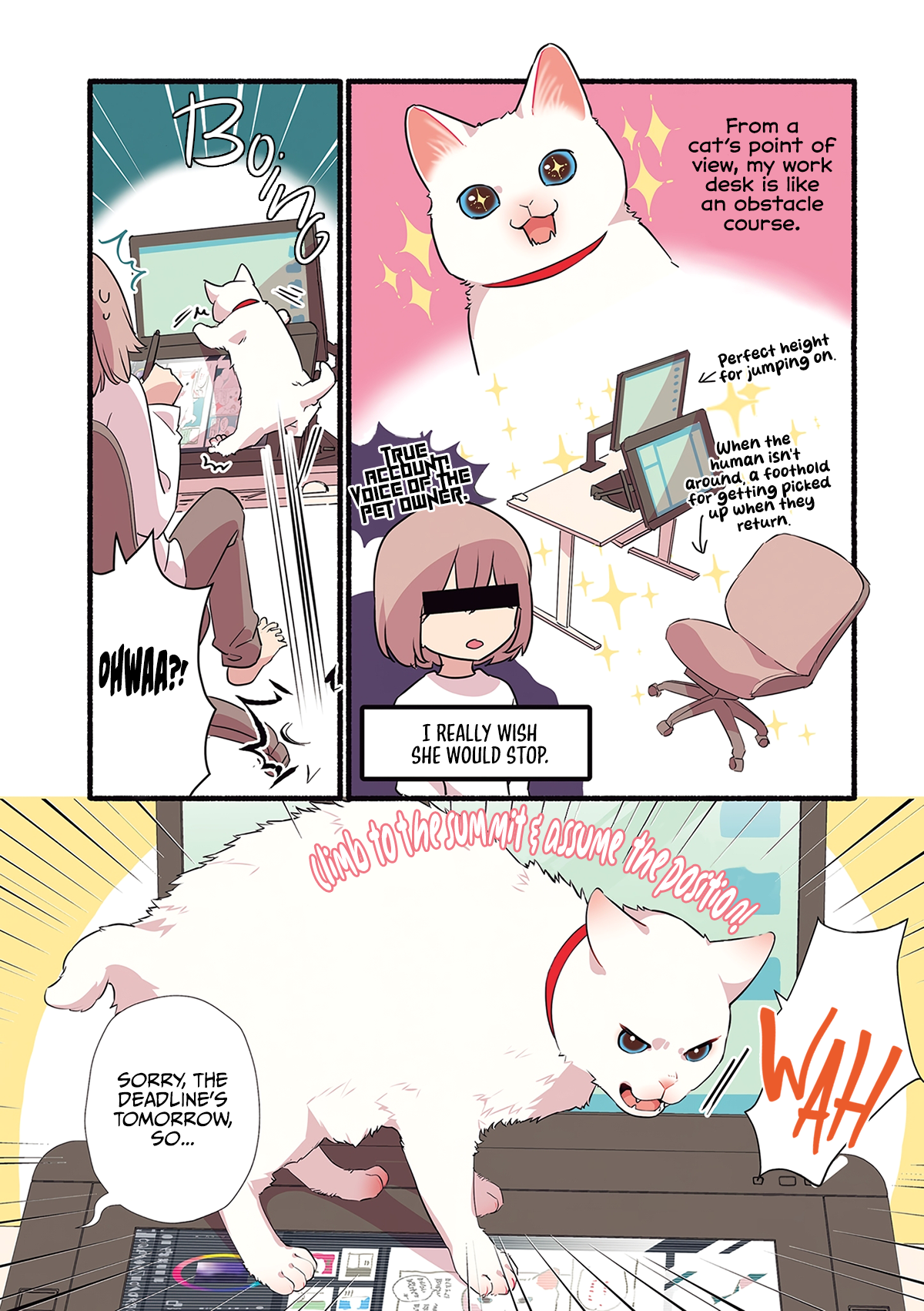 Aisaretagari no Shironeko Miko-san Part 3: Miko-san And Drawing Tablets 第4页