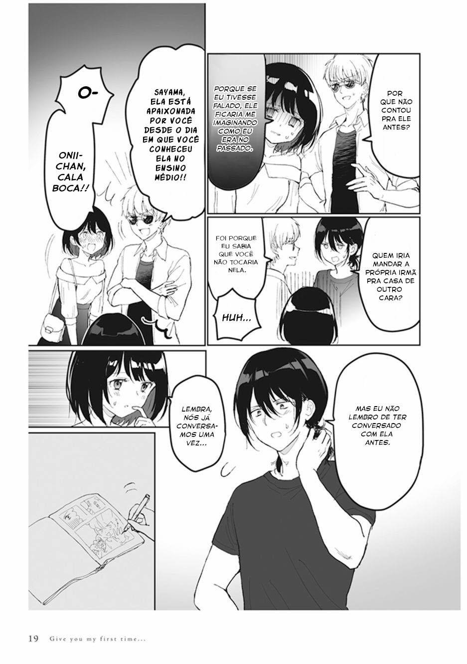 Watashi no Hajimete, Kimi ni Agemasu Um pouco... suspeito 第6页