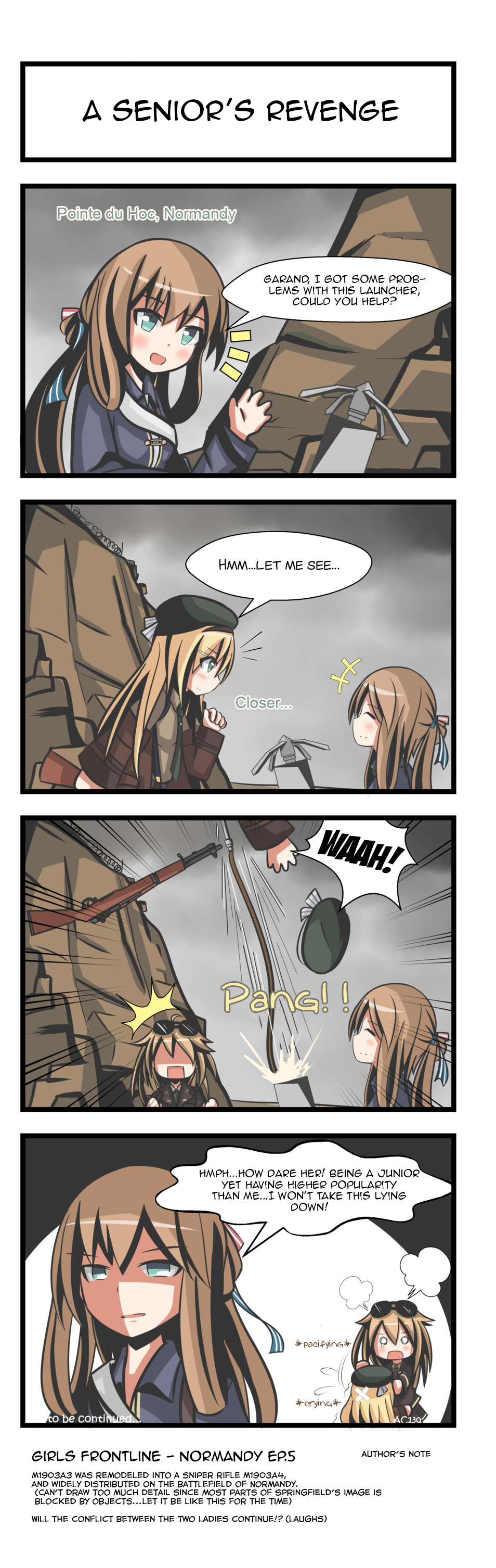 Girls' Frontline 4koma (AC130) 第5页