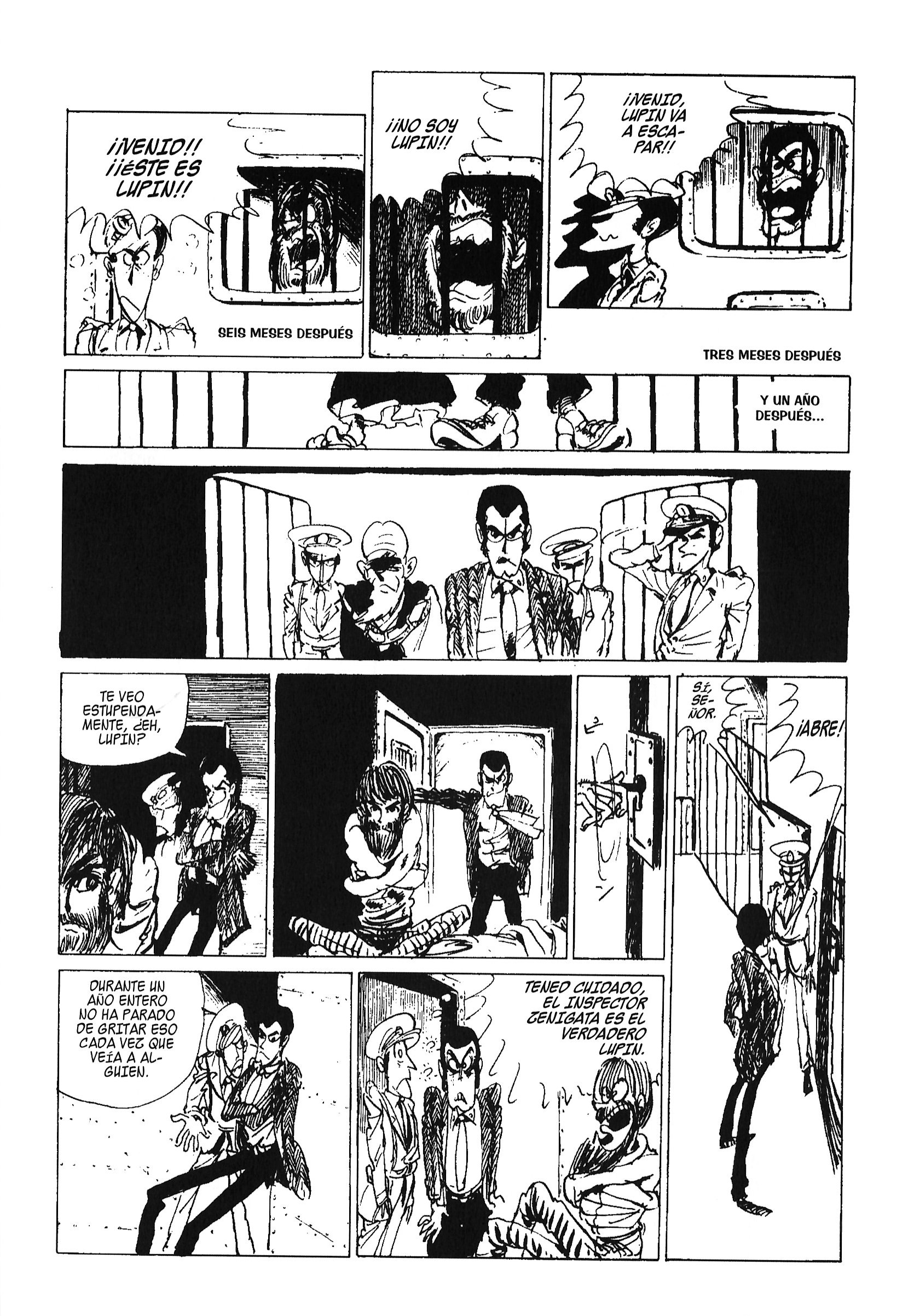 Lupin III La Fuga de la Cárcel 第10页
