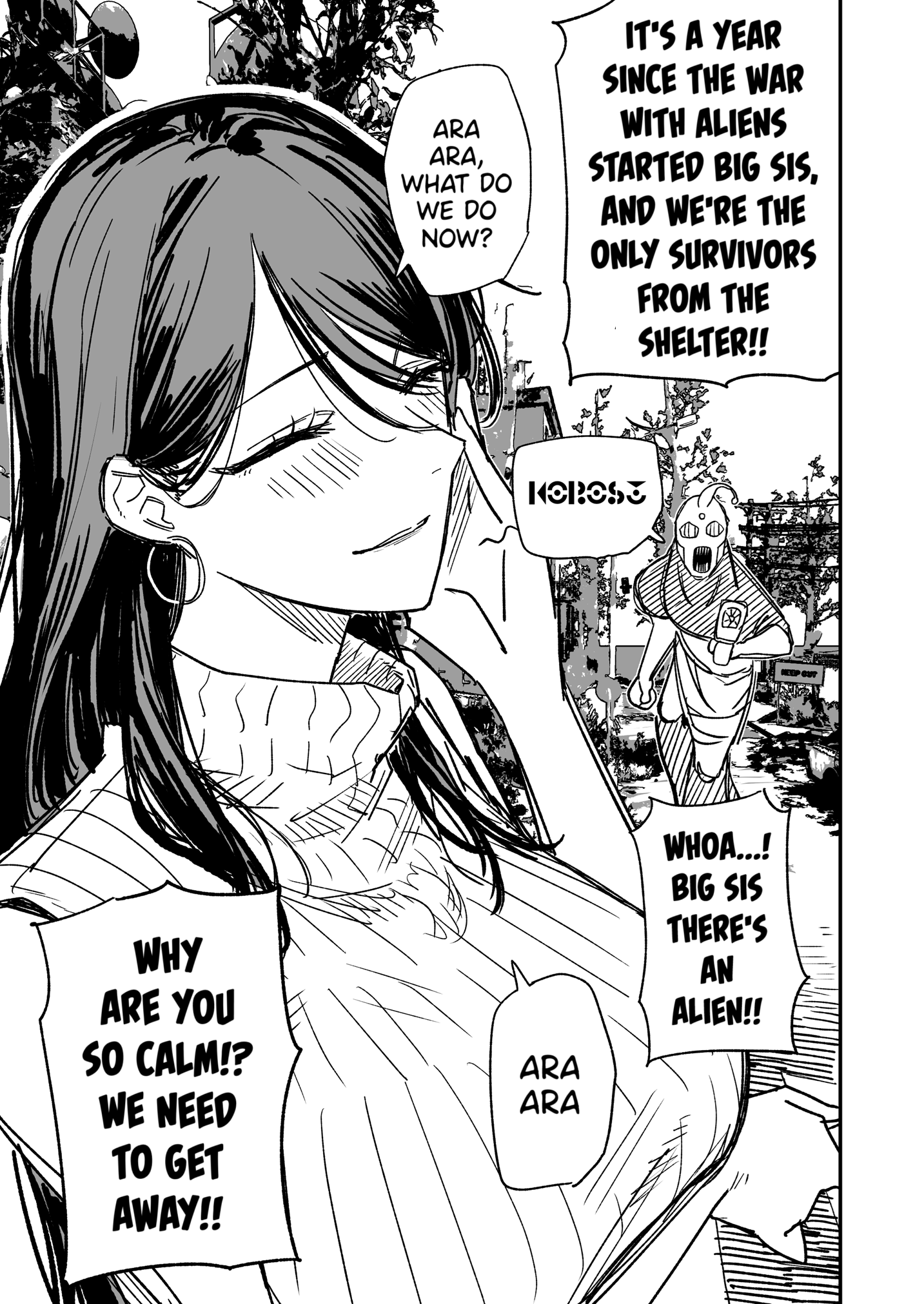 The Older Sister Who Says “Ara Ara” to Everything 第1页