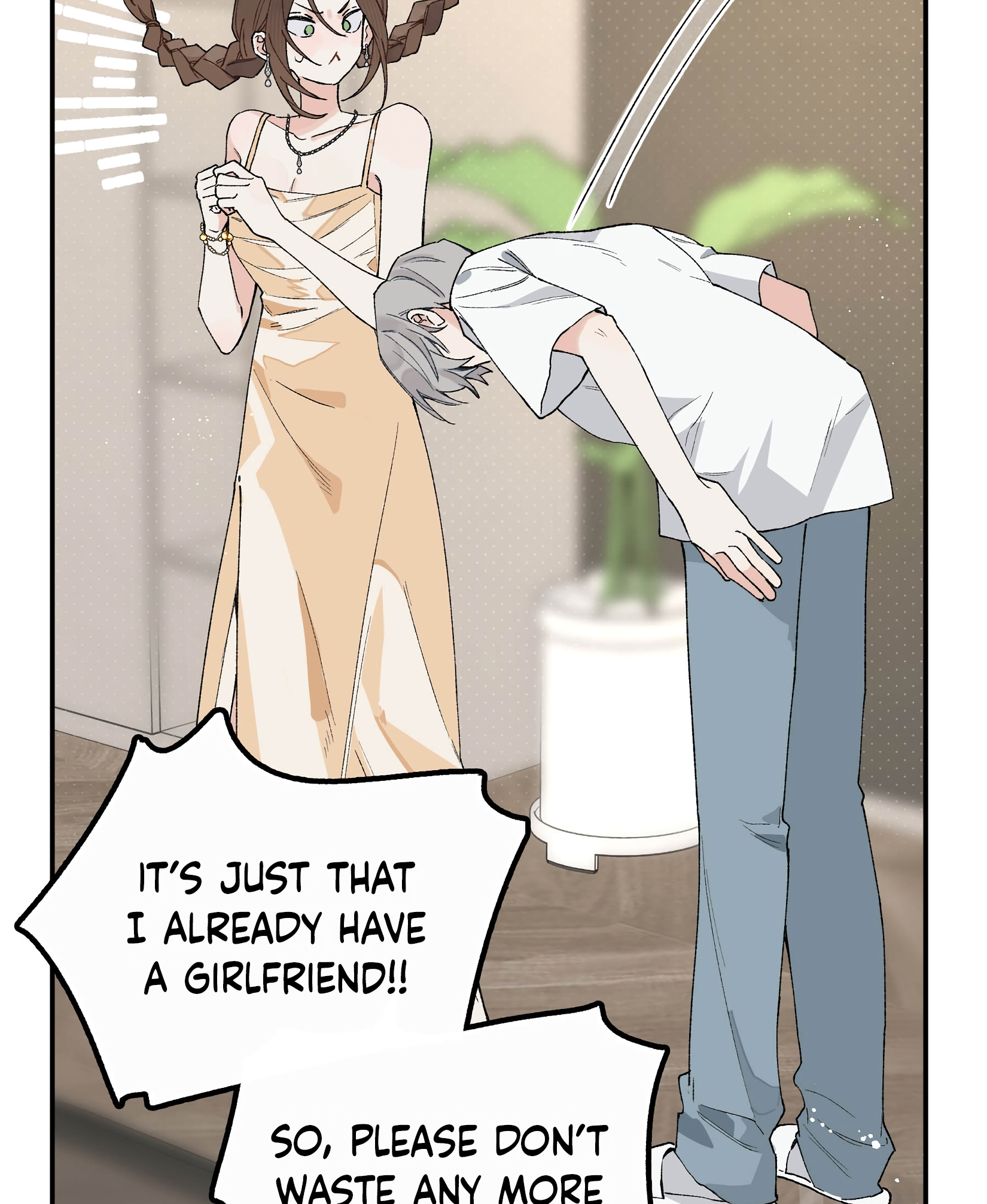 Jintian Ni Louxianle Ma?! Sorry, I have a girlfriend 第28页