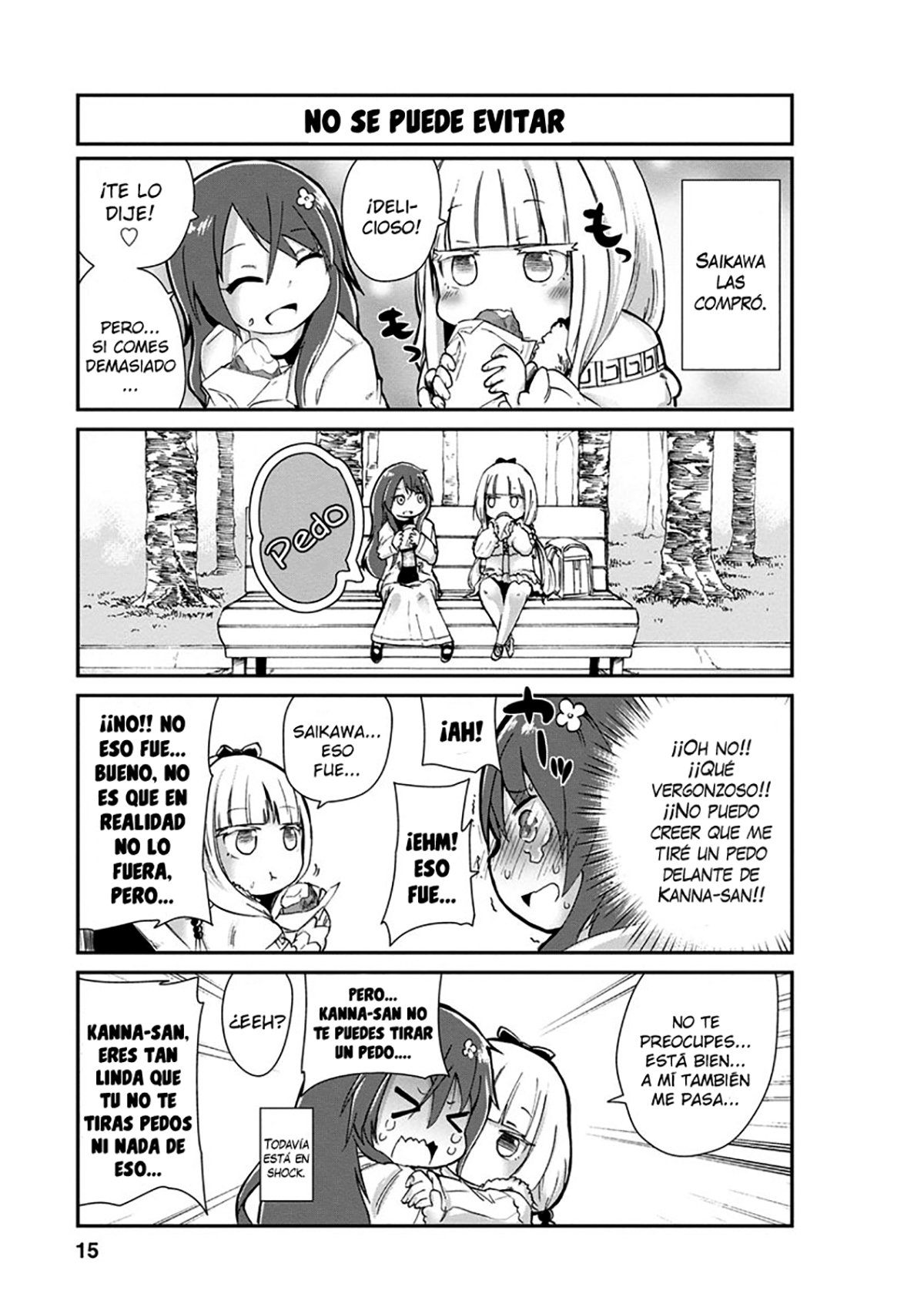 Kobayashi-san Chi no Maid Dragon: Kanna no Nichijou Hora de Kanna 第15页