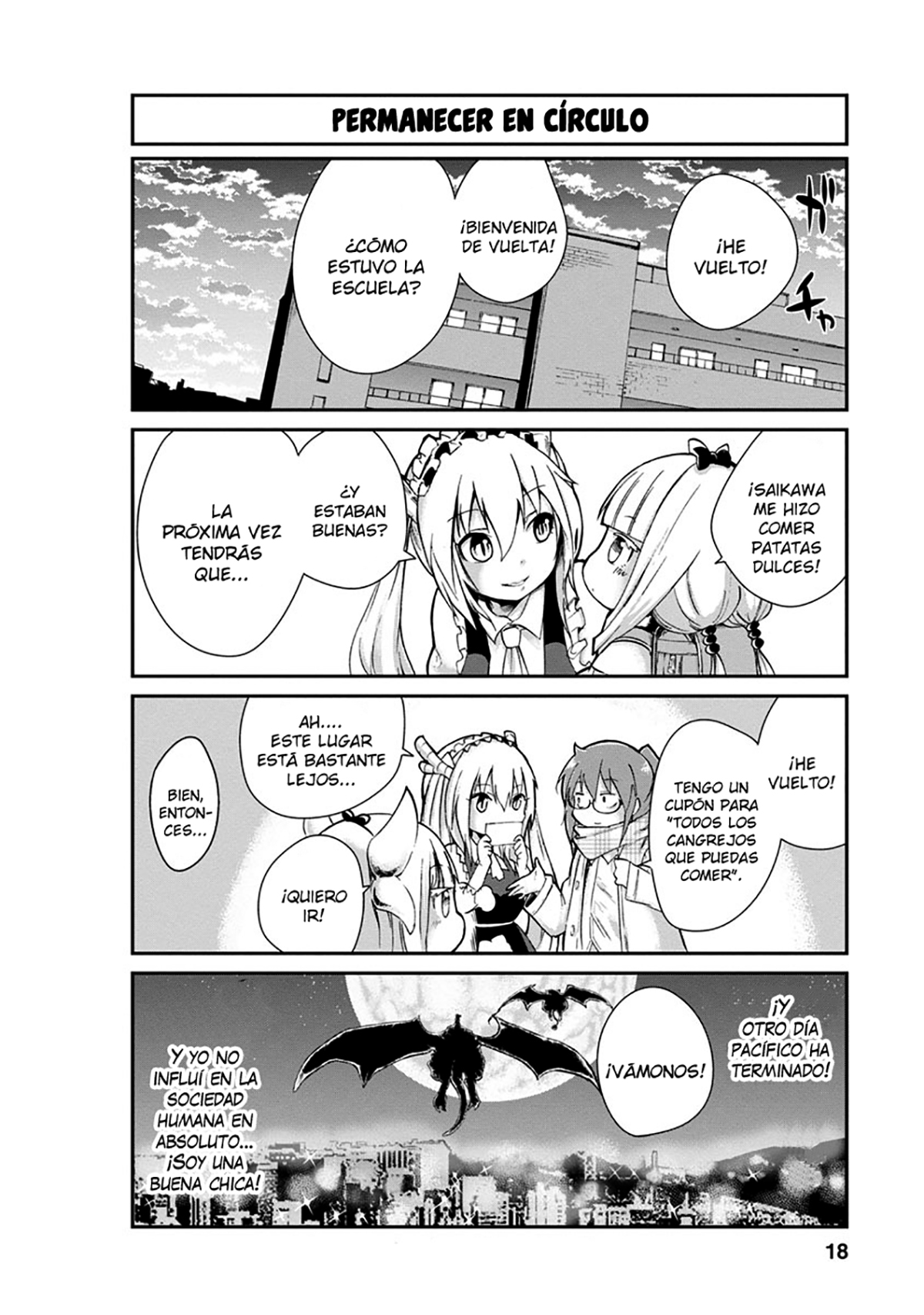 Kobayashi-san Chi no Maid Dragon: Kanna no Nichijou Hora de Kanna 第18页
