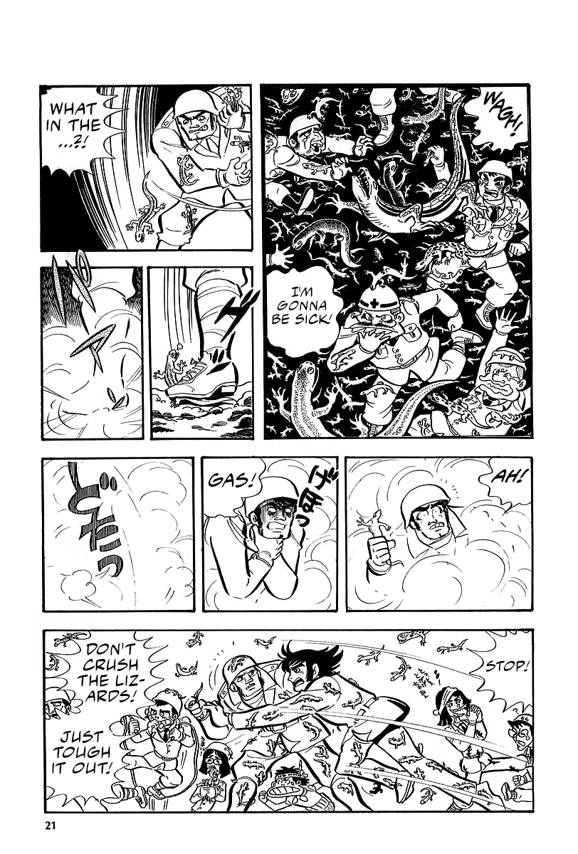 Great Mazinger (Outa Gosaku) The Terrible Monster Iguanas. 第19页