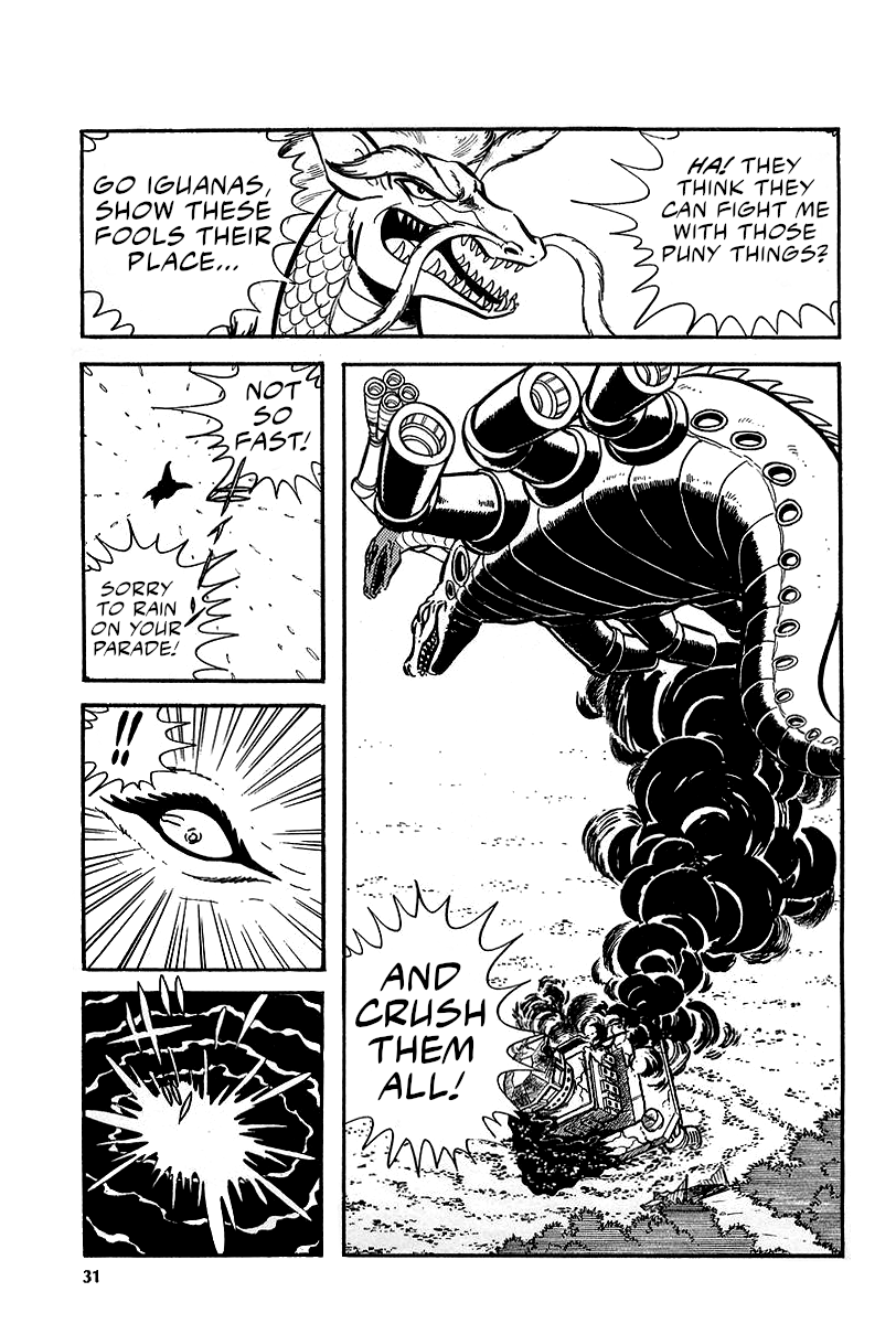 Great Mazinger (Outa Gosaku) The Terrible Monster Iguanas. 第29页