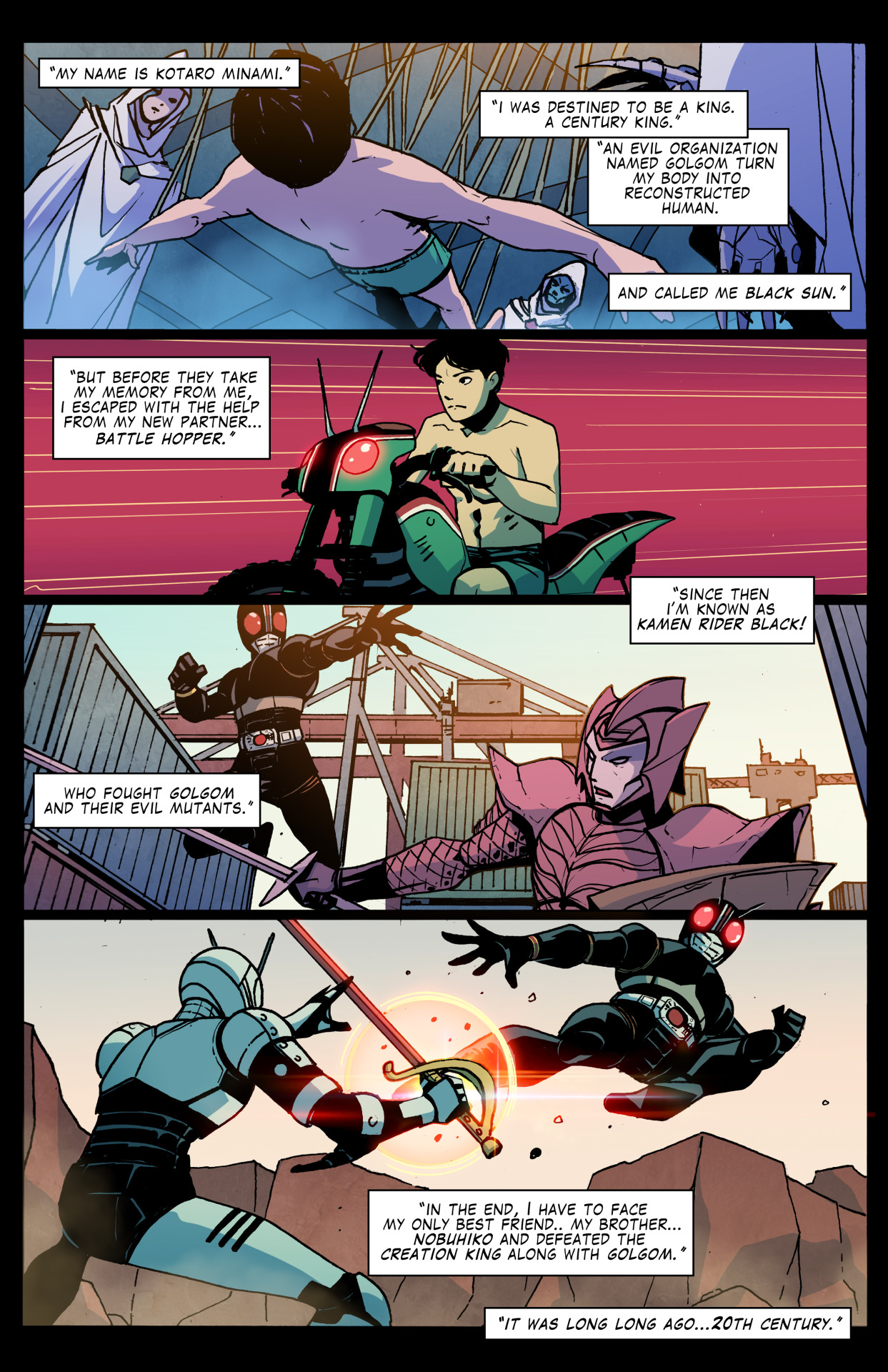 Kamen Rider Black RX (Doujinshi) 第4页