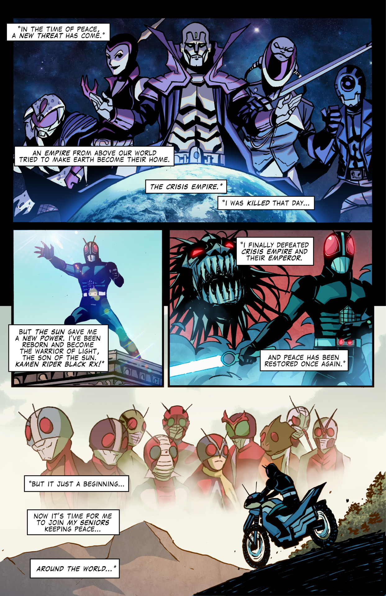 Kamen Rider Black RX (Doujinshi) 第5页