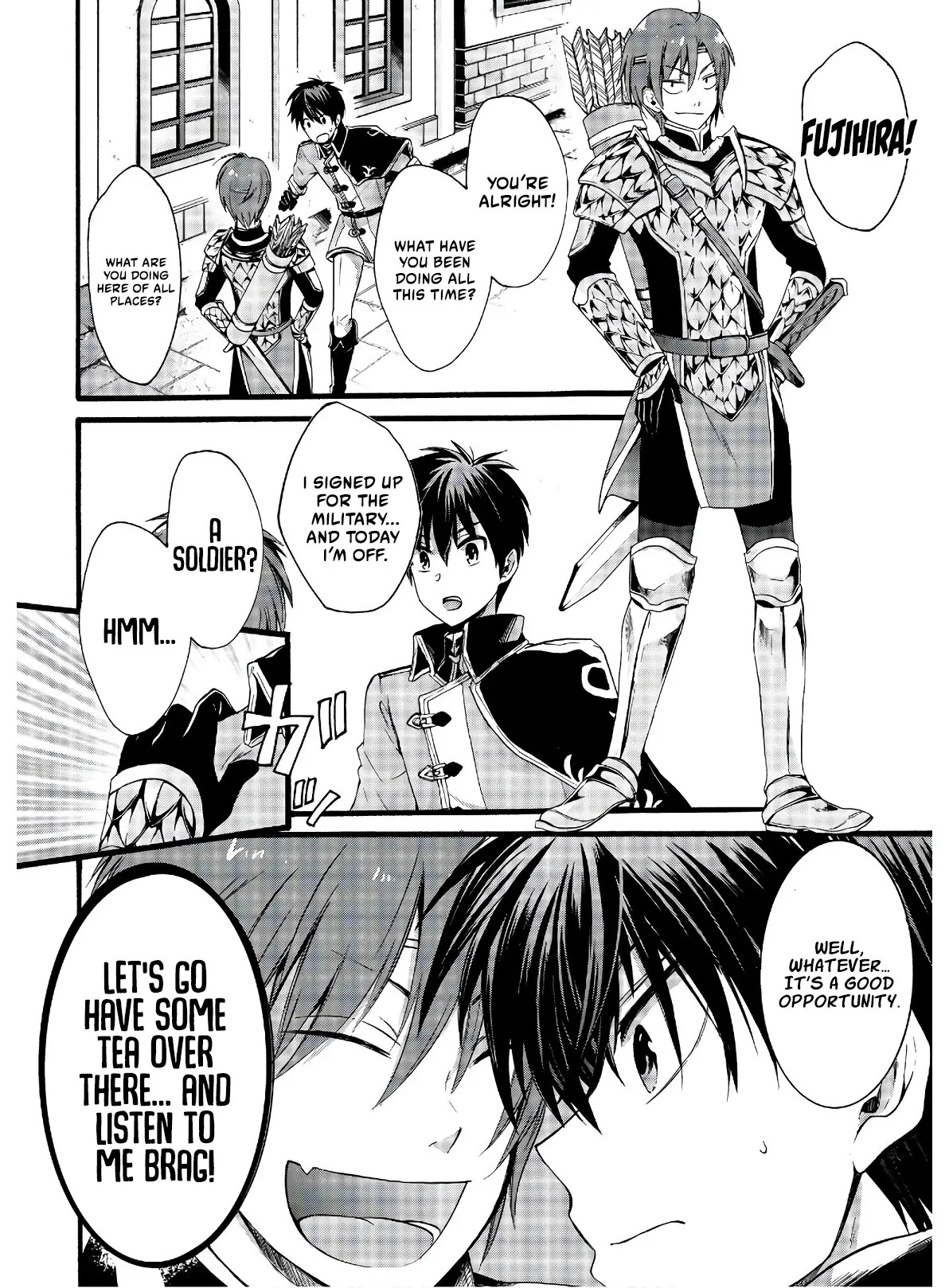 Isekai no Senshi to shite Kuni ni Manekareta kedo, Kotowatte Heishi kara Hajimeru Koto ni shita Vol. 1 Ch. 2 第19页