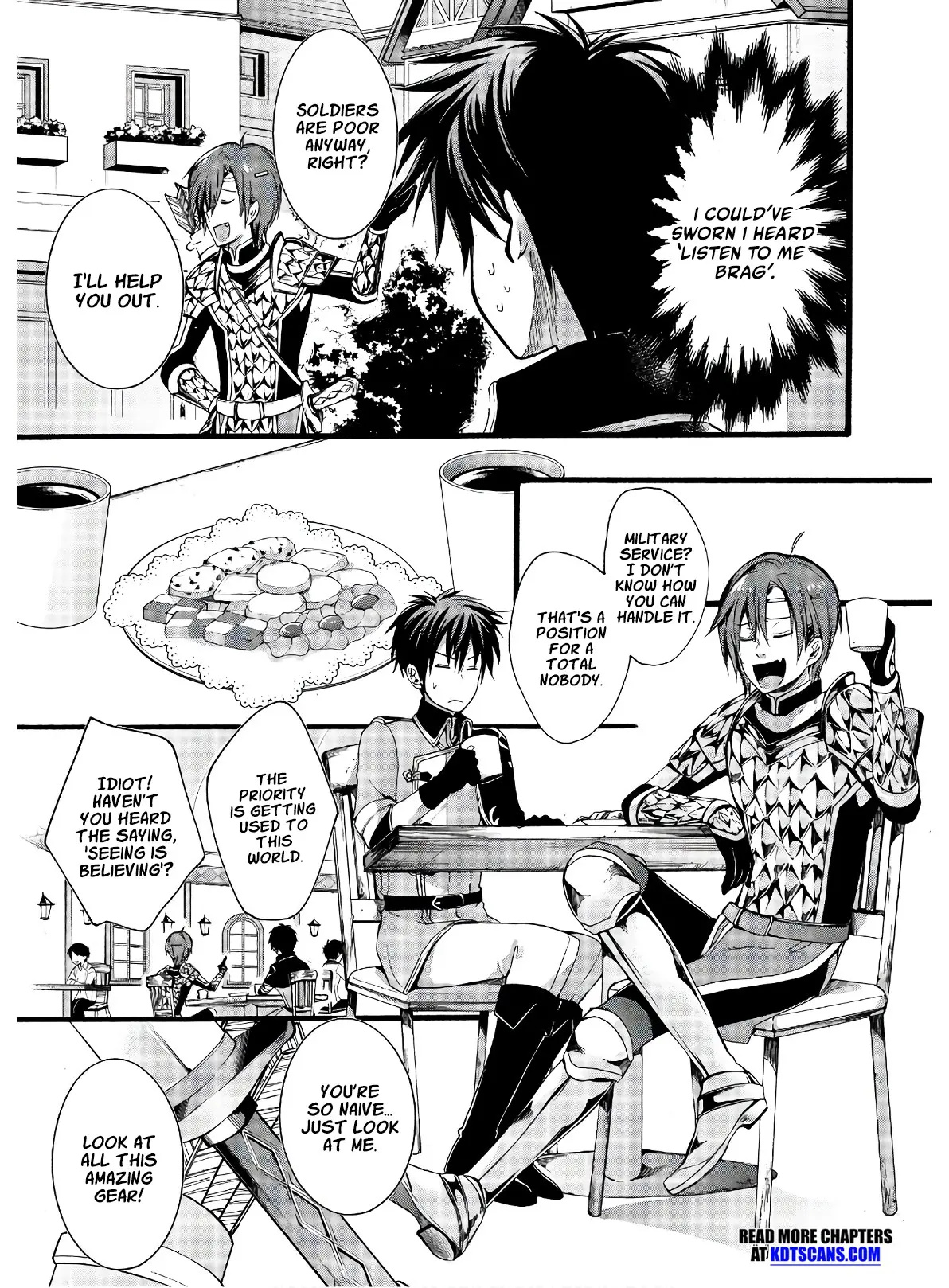 Isekai no Senshi to shite Kuni ni Manekareta kedo, Kotowatte Heishi kara Hajimeru Koto ni shita Vol. 1 Ch. 2 第20页