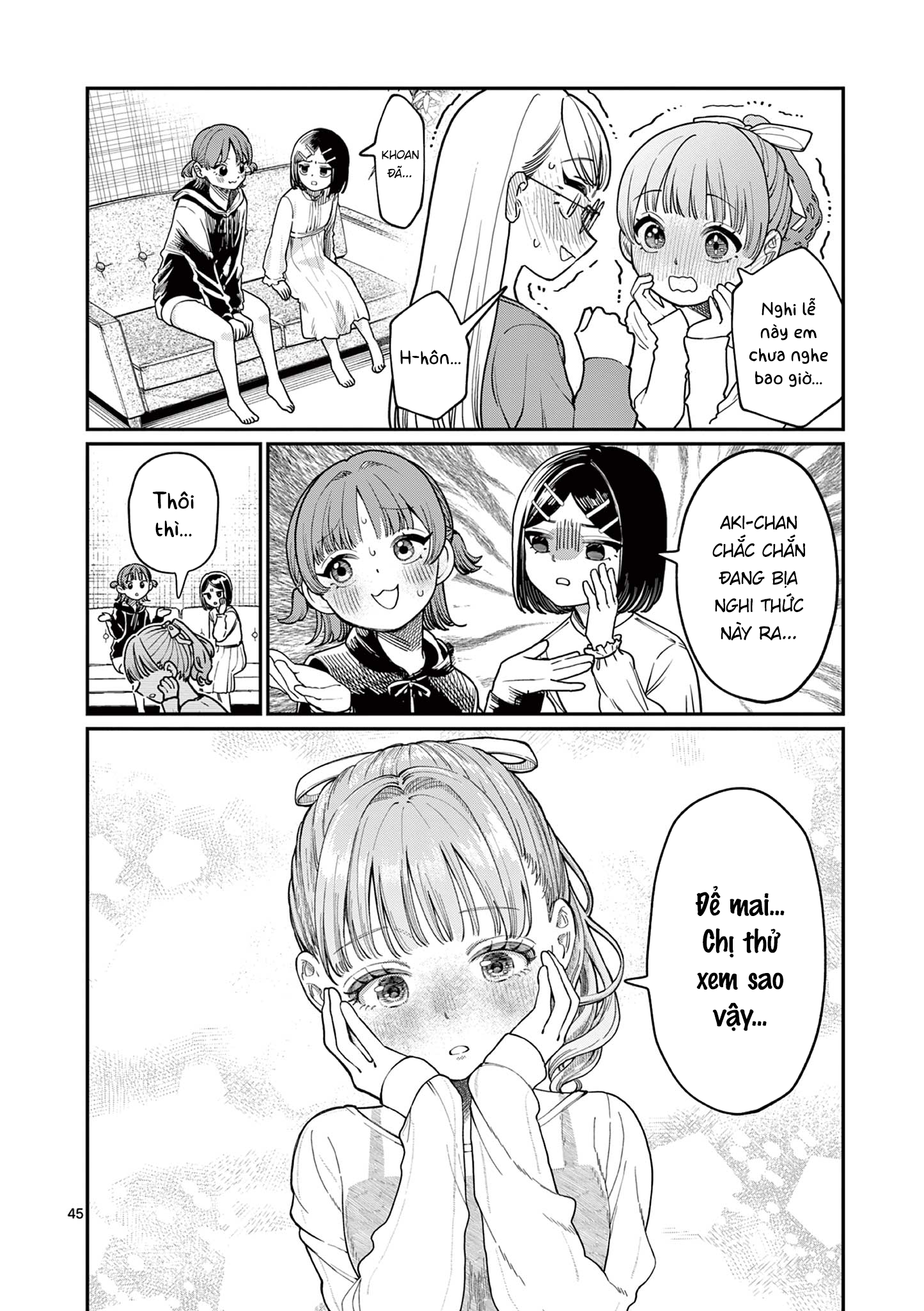 Wakaba-san Chi no Aoi Koi Bốn Chị Em Và Những Mối Tình Đơn Phương. 第45页