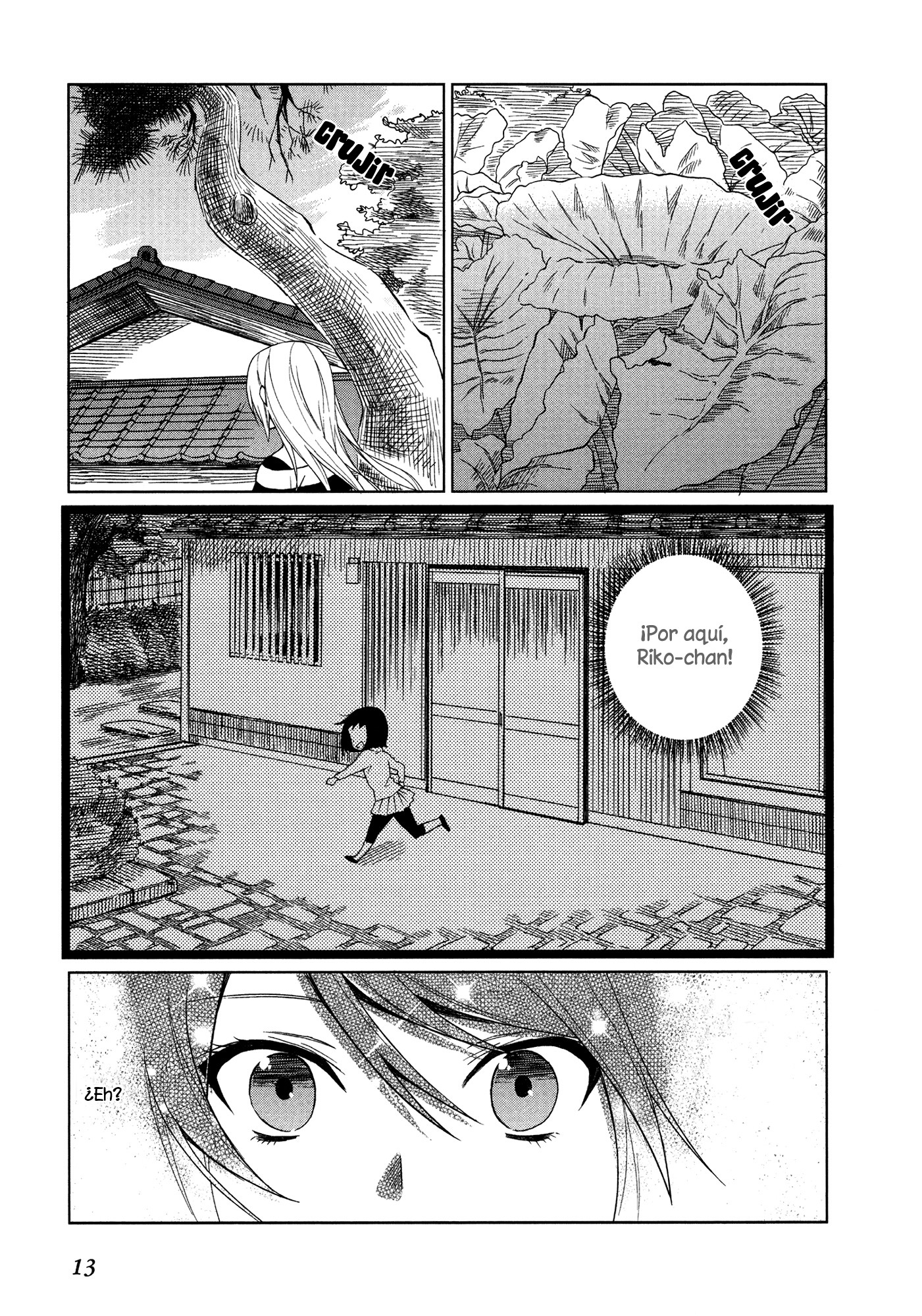 Riko to Haru to Onsen to Iruka Riko y Haru y baño al aire libre. 第13页