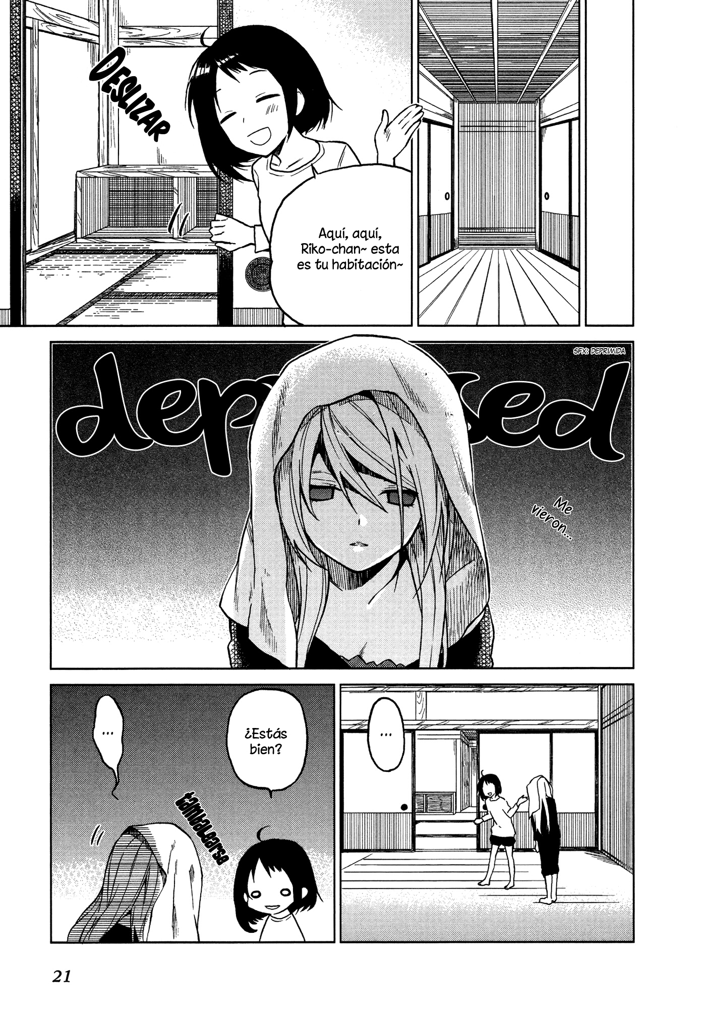 Riko to Haru to Onsen to Iruka Riko y Haru y baño al aire libre. 第21页