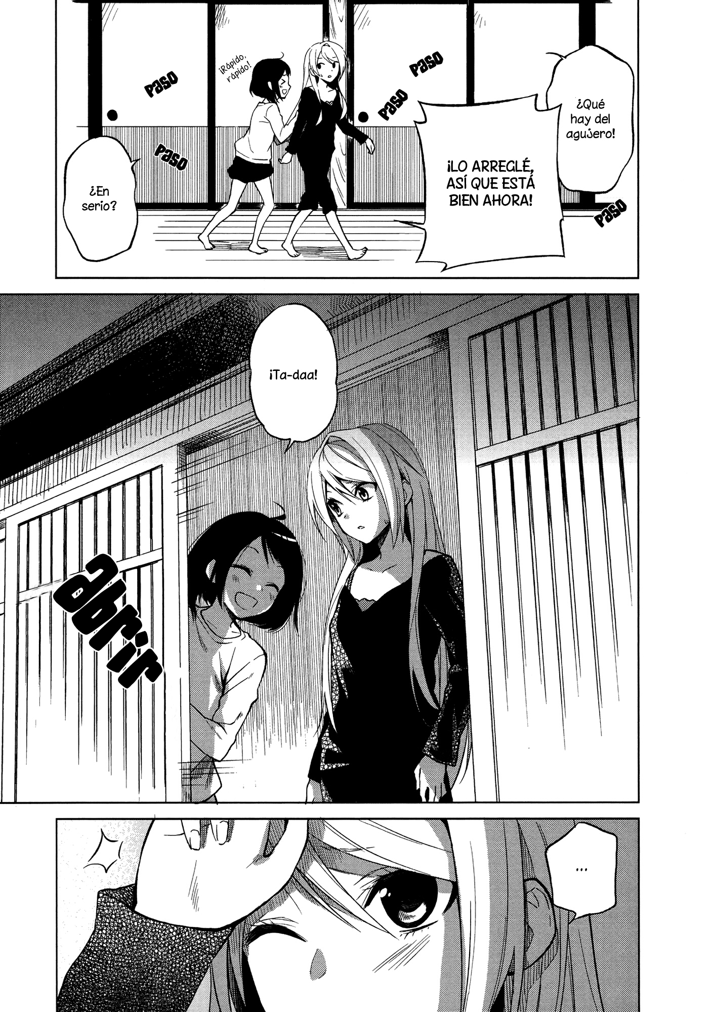 Riko to Haru to Onsen to Iruka Riko y Haru y baño al aire libre. 第39页