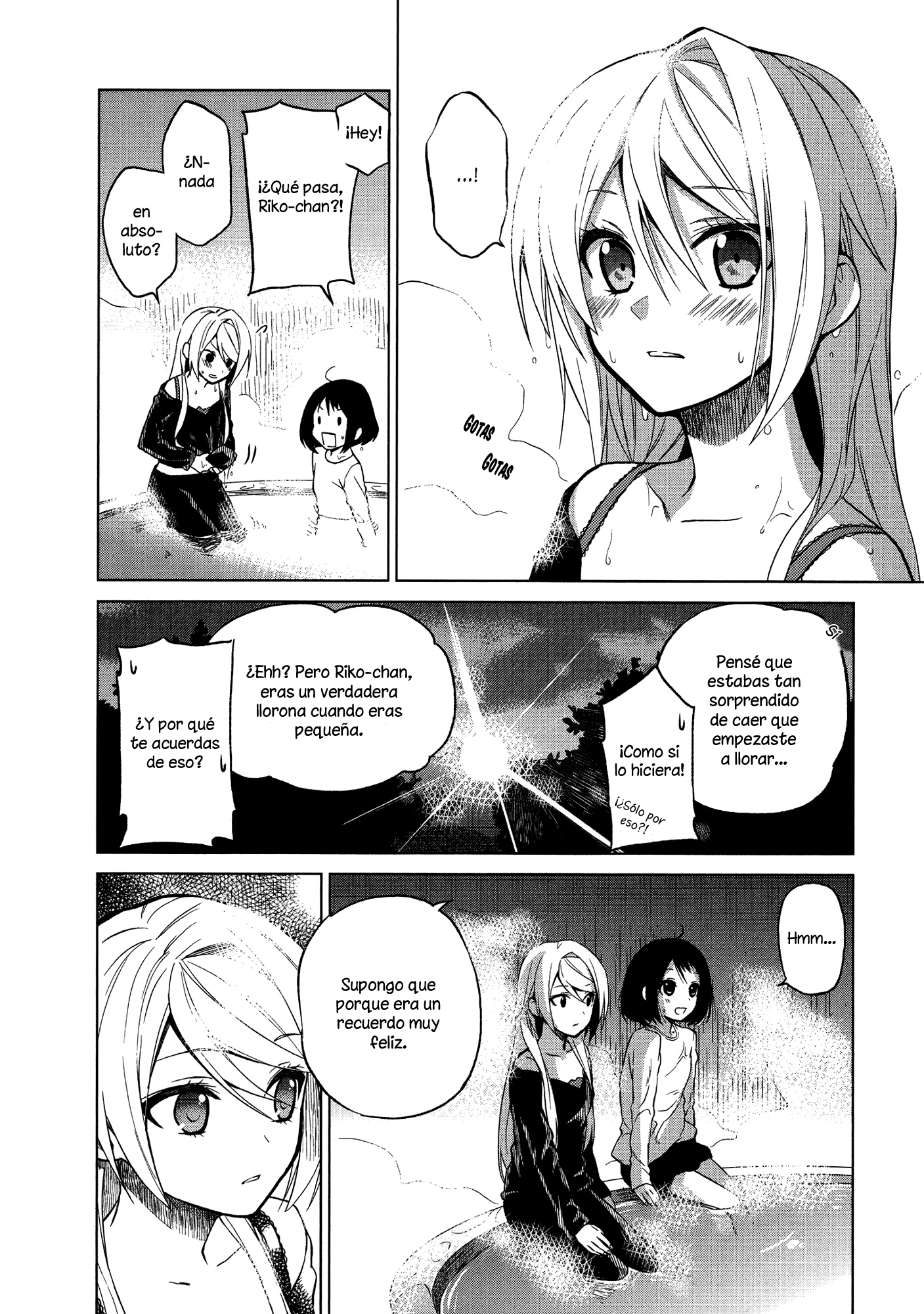 Riko to Haru to Onsen to Iruka Riko y Haru y baño al aire libre. 第46页