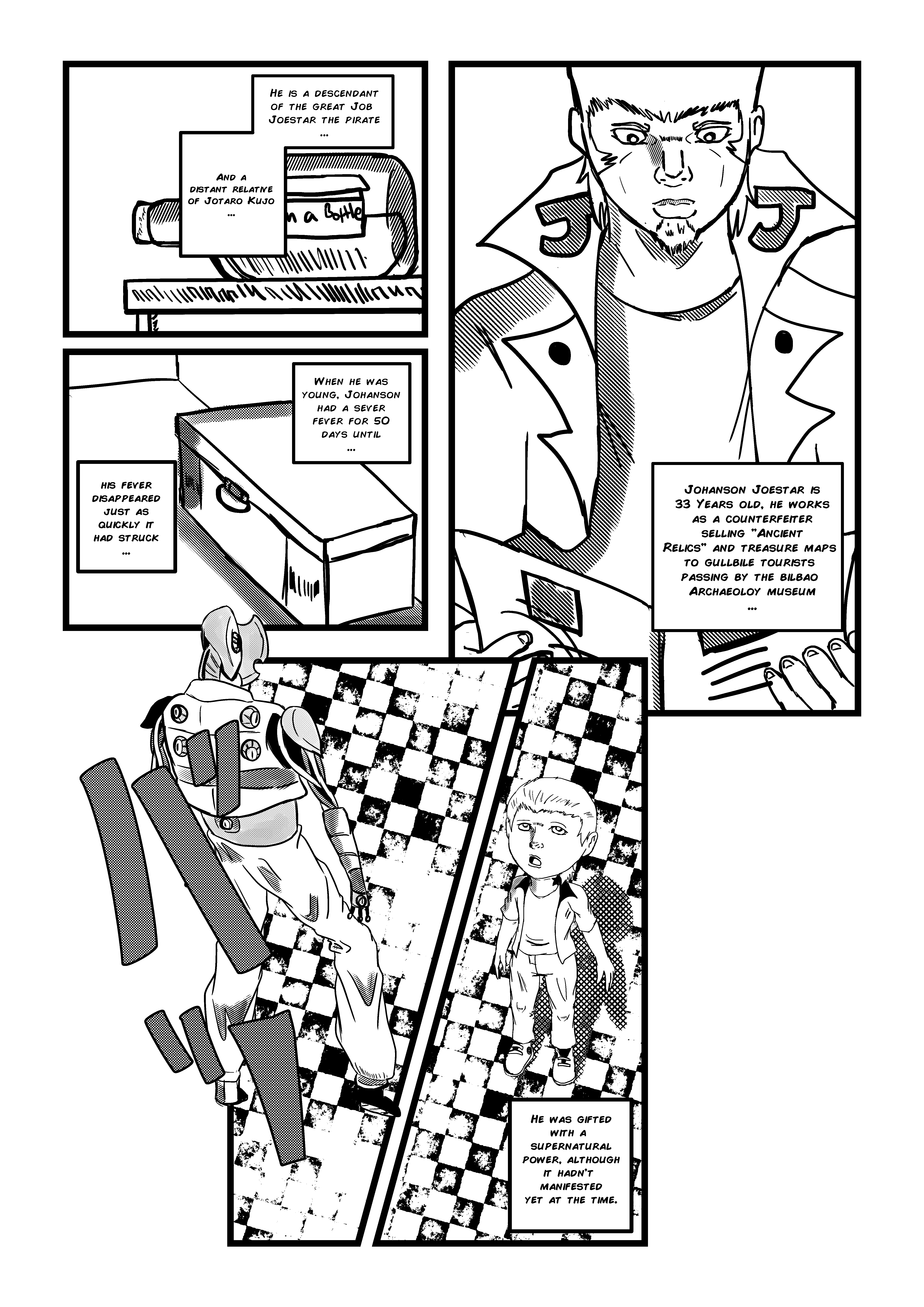 JoJo's Bizarre Adventure - Pearly Eyes (Doujinshi) 第5页