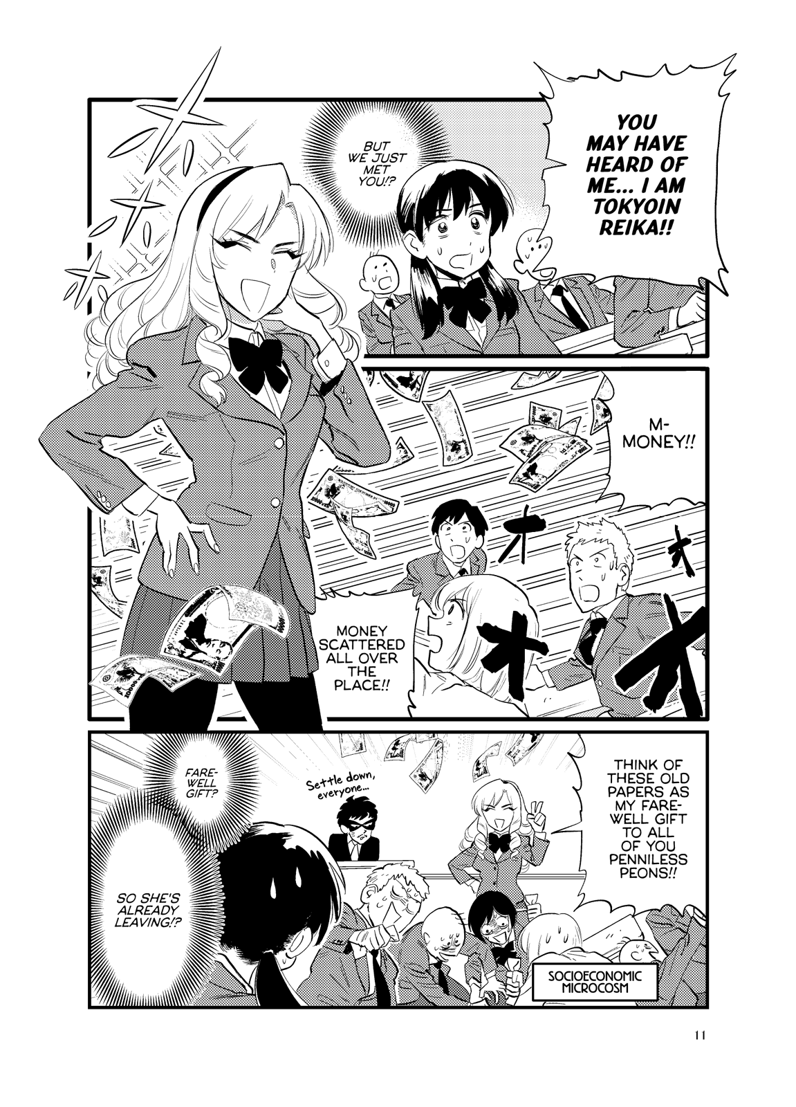 Tokyoin Reika, the Billionaire Ch. 0 第9页