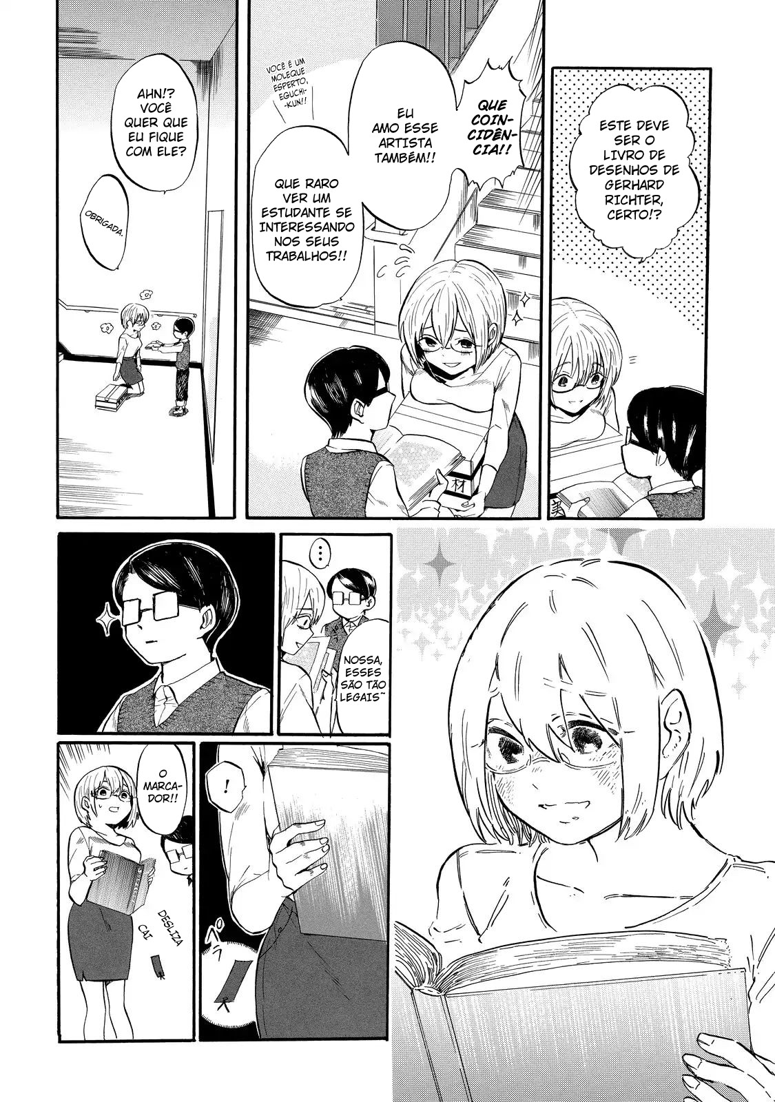 Eguchi-kun wa Minogasanai Eguchi e a professora. 第6页